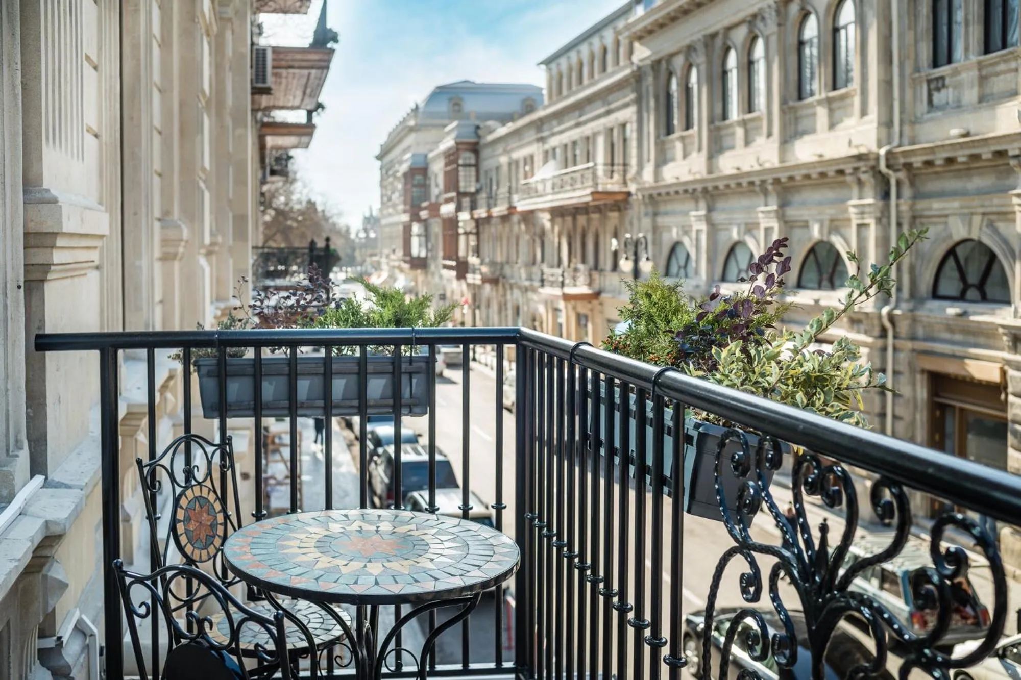 Balcony/Terrace in The Merchant Baku