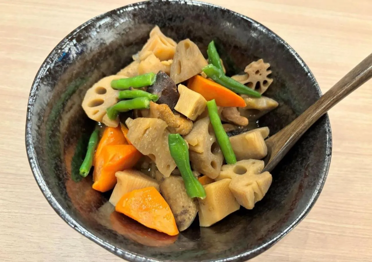 Buffet breakfast in APA Hotel Fukuoka Tenjin Nishi