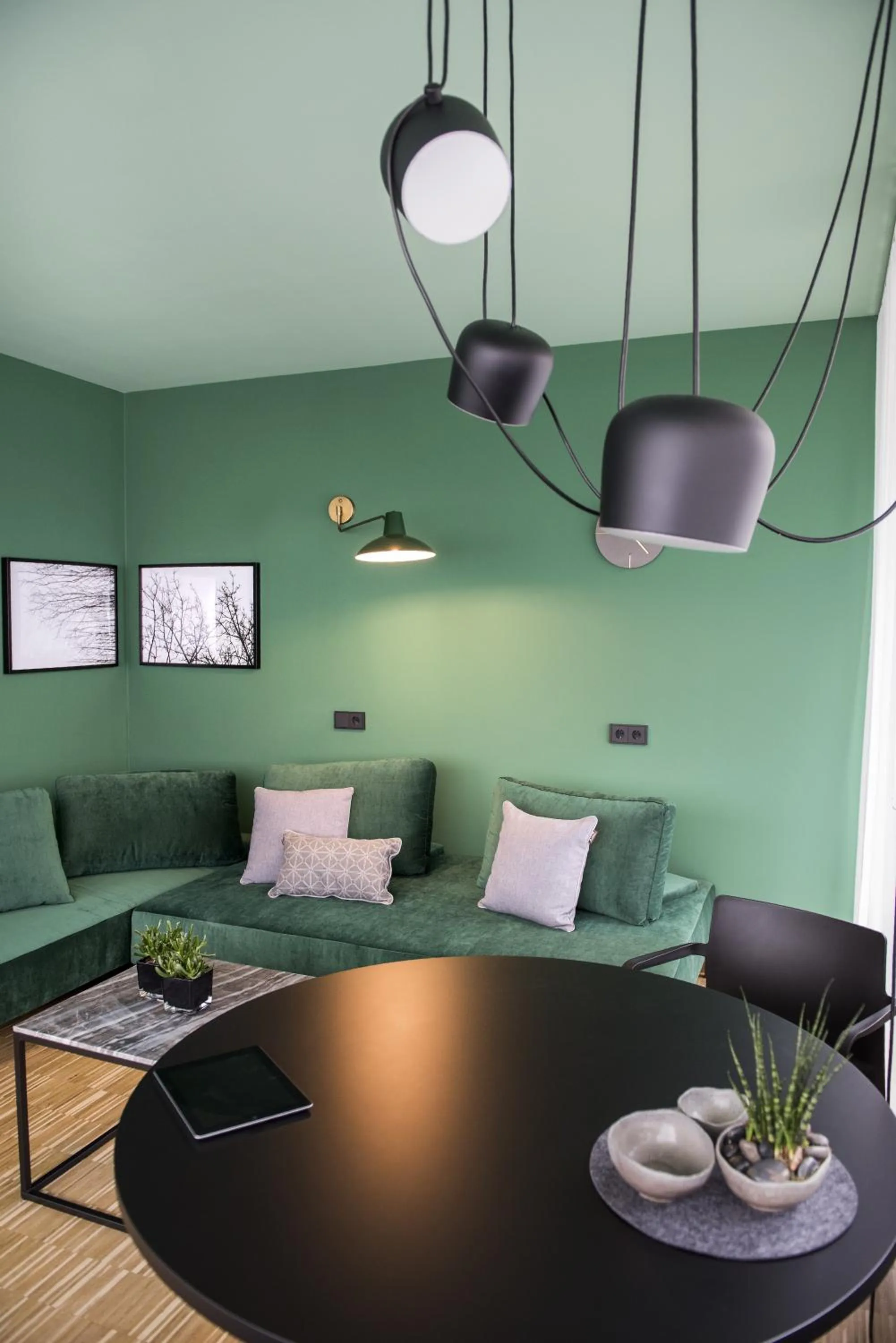 Seating area in Arcadeon