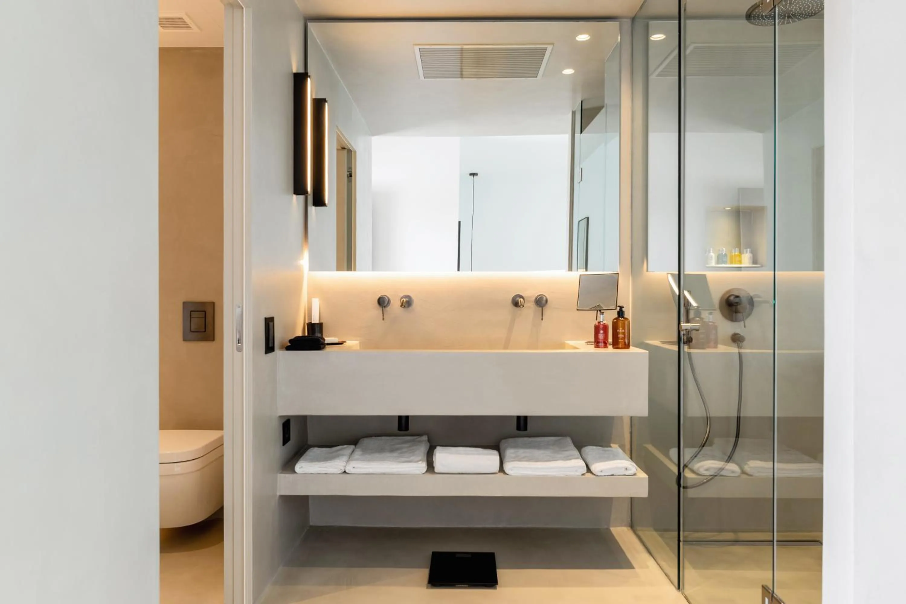 Bathroom in Domes White Coast Milos, Adults Only