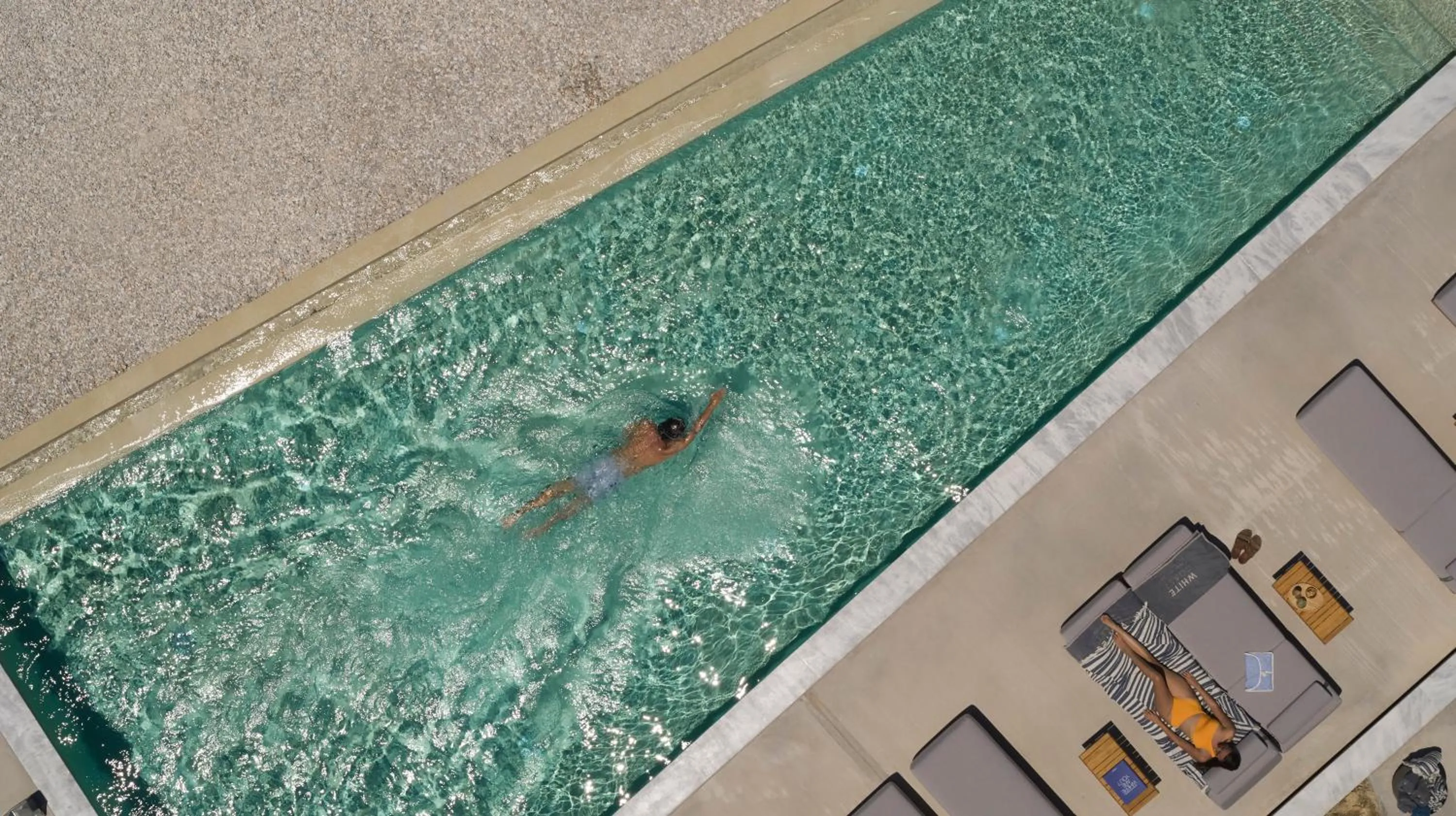 Swimming pool in Domes White Coast Milos, Adults Only