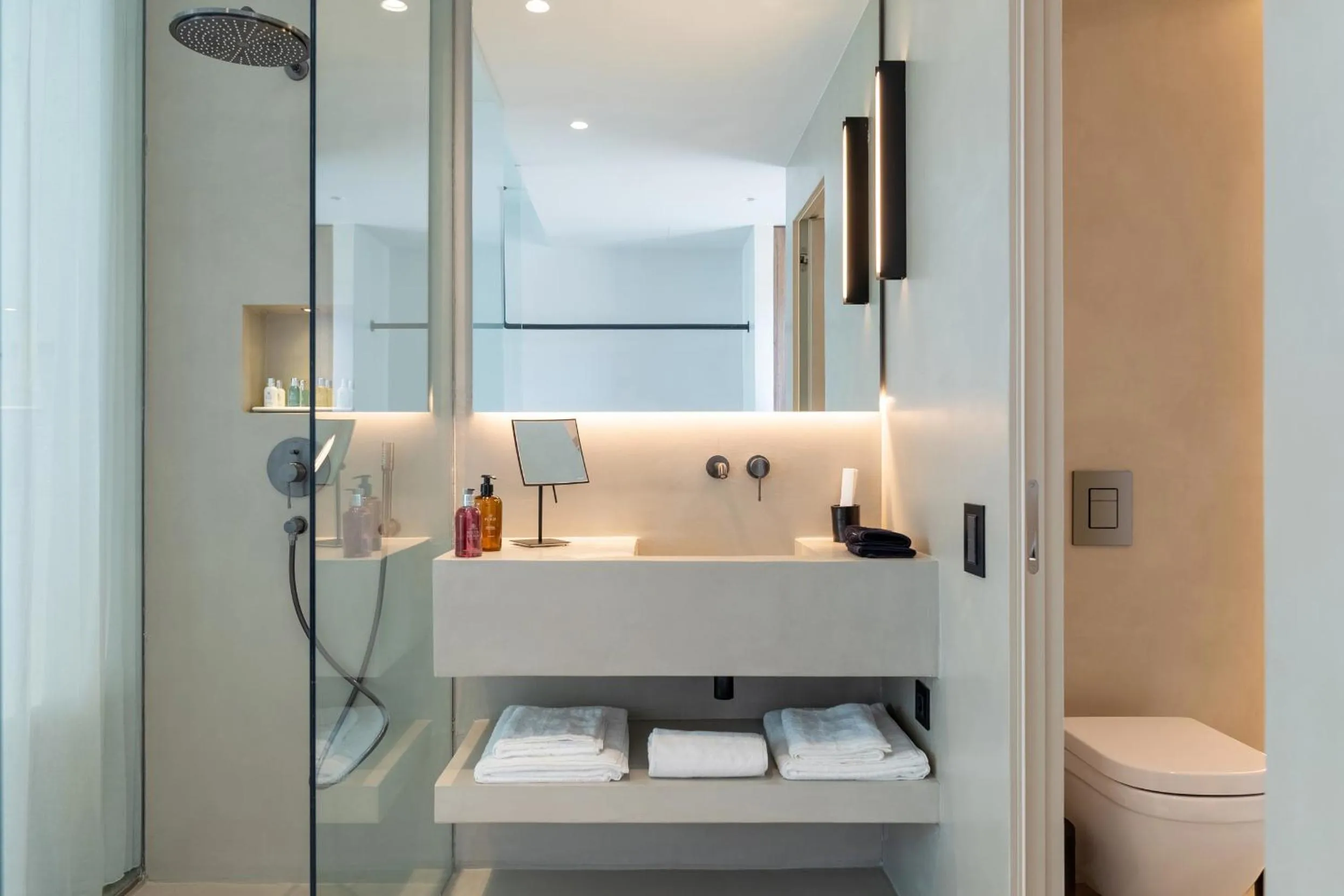 Shower in Domes White Coast Milos, Adults Only