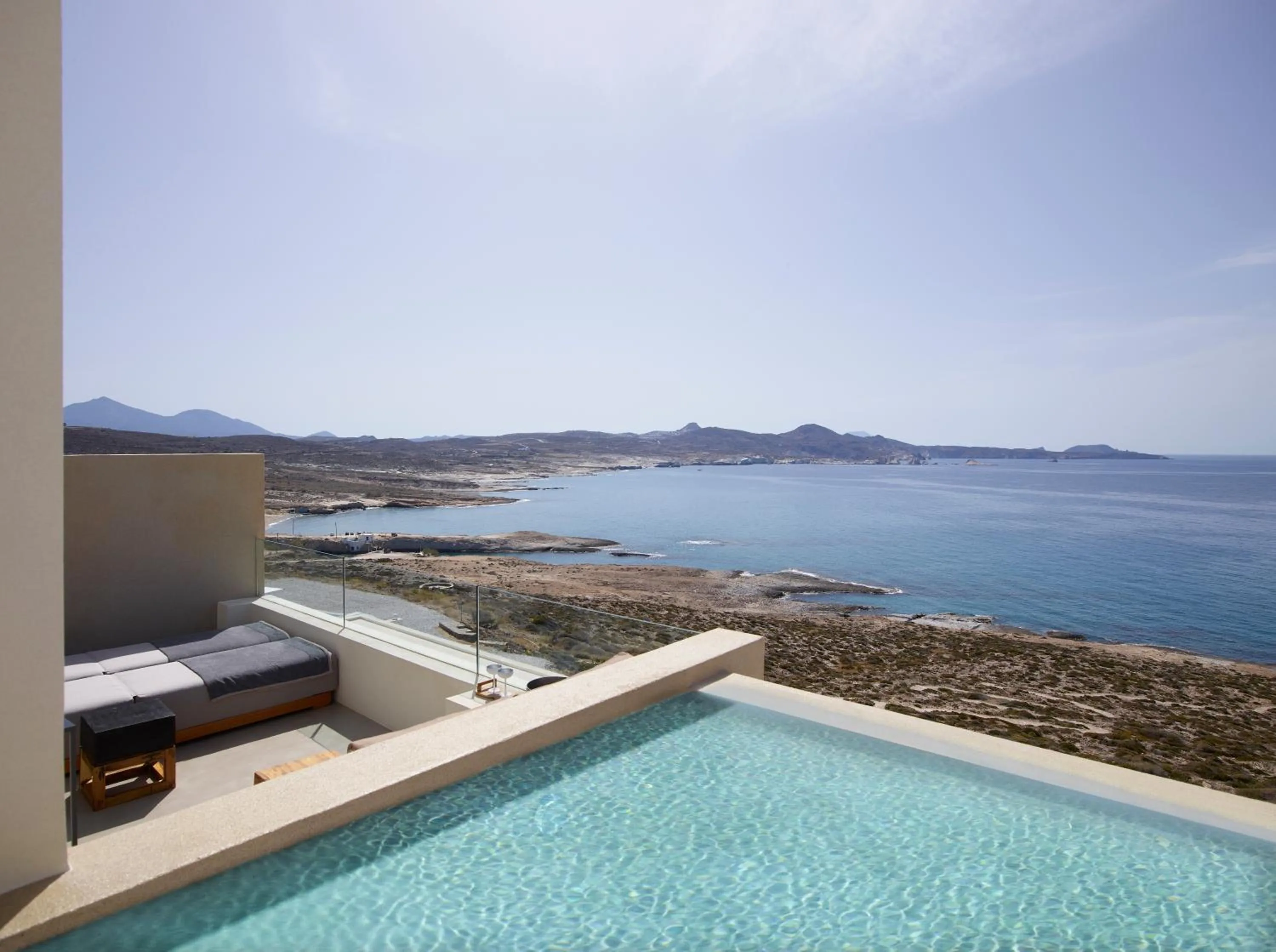 Sea view in Domes White Coast Milos, Adults Only