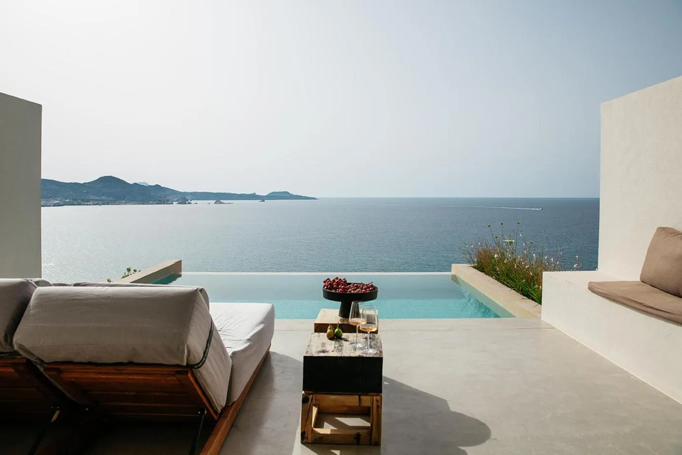 Sea view in Domes White Coast Milos, Adults Only