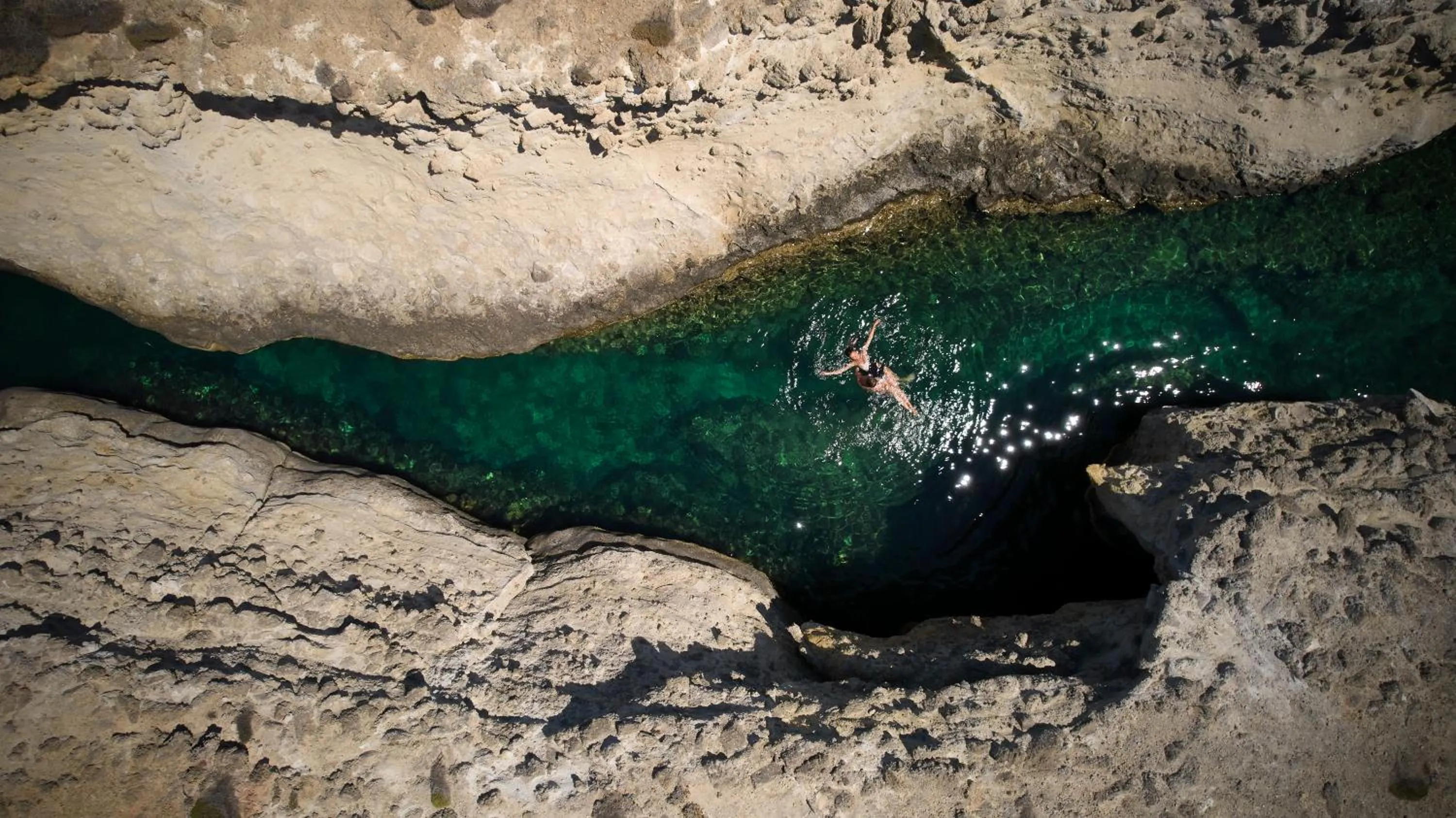 Beach in Domes White Coast Milos, Adults Only