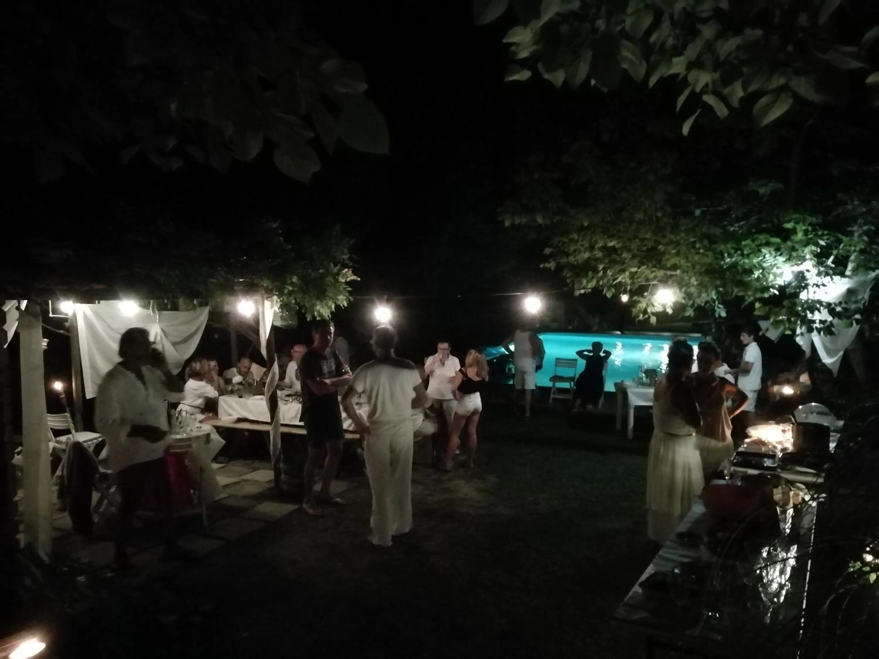 Swimming pool in B&B Sotto la Luna