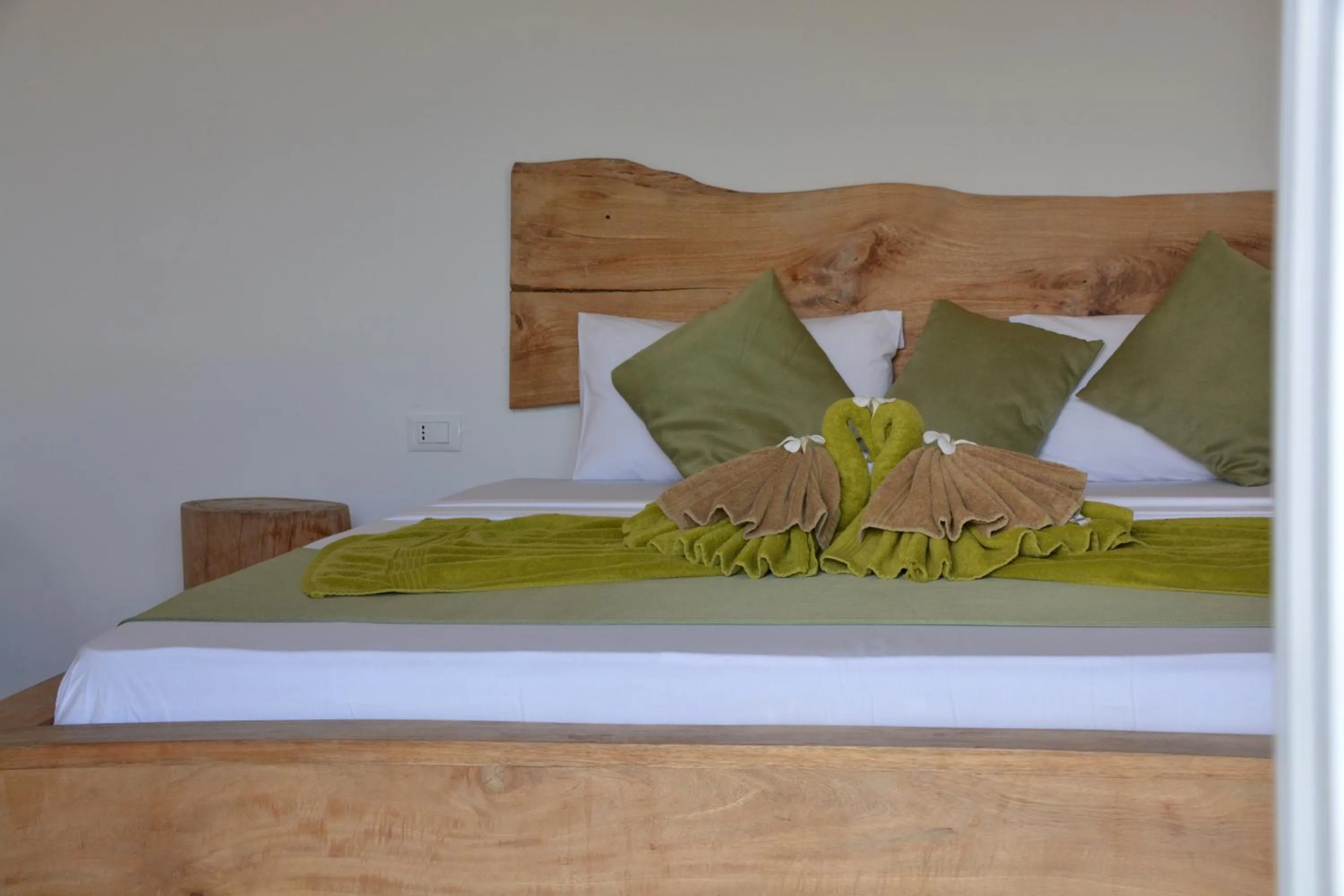 Bed in La Base Hotel