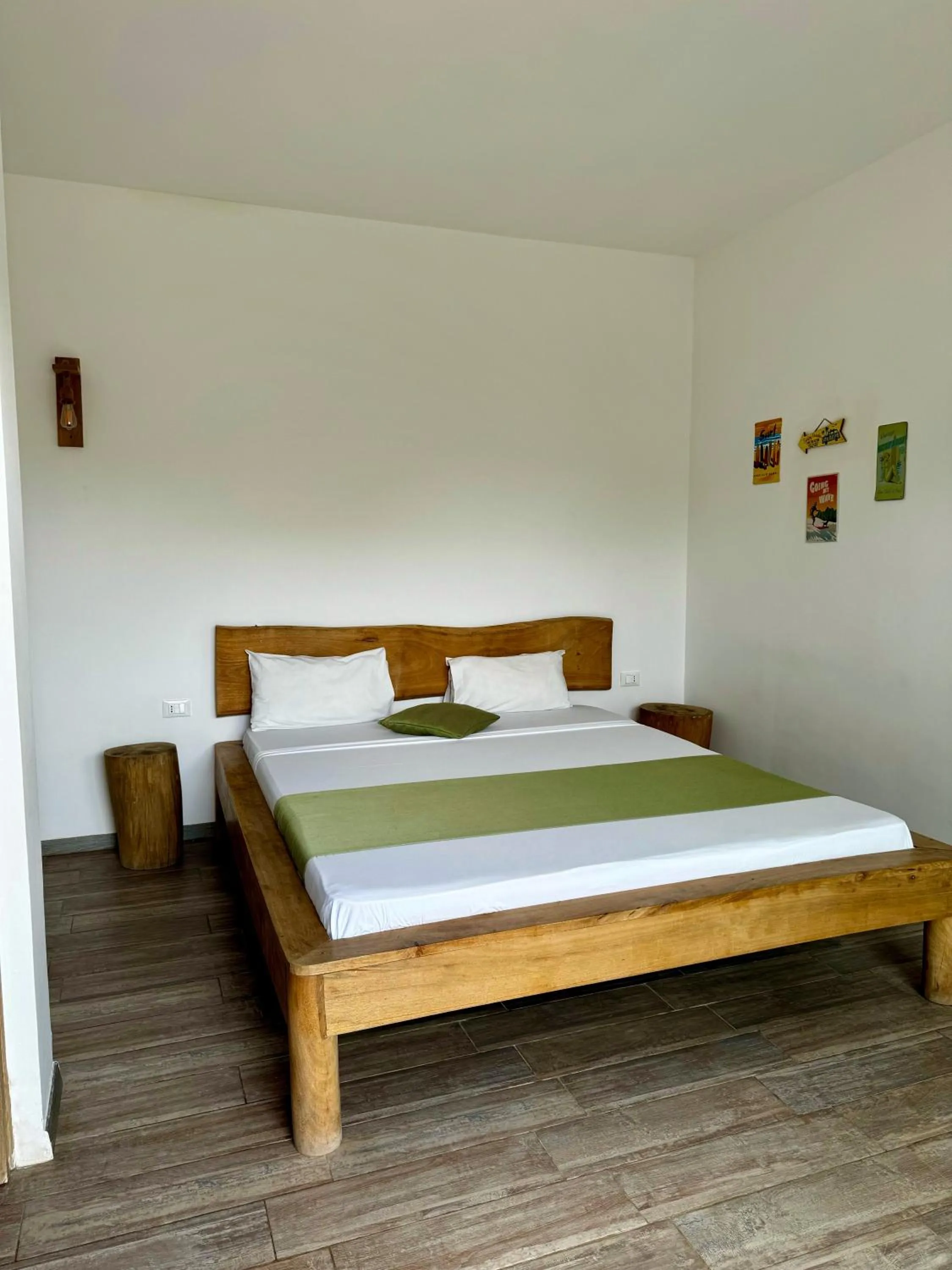 Bed in La Base Hotel