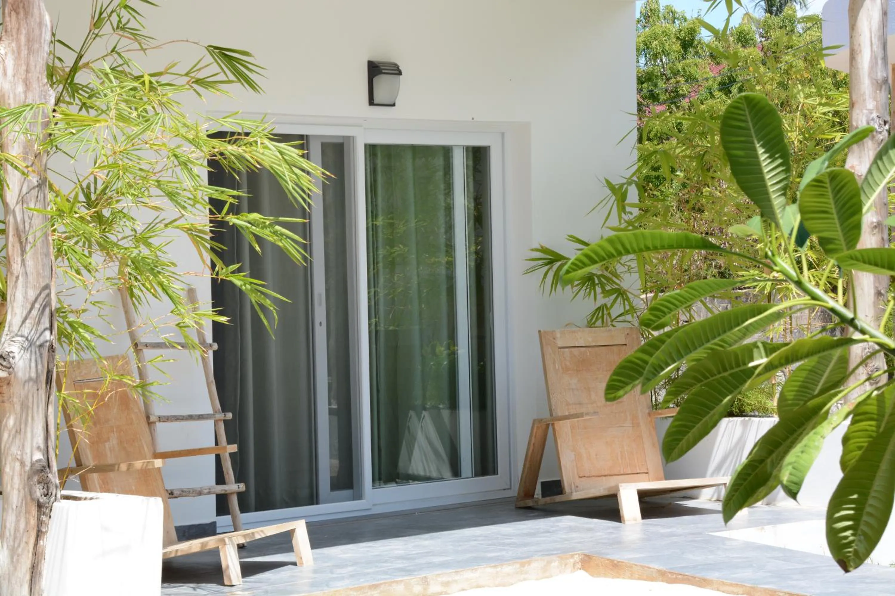 Balcony/Terrace in La Base Hotel