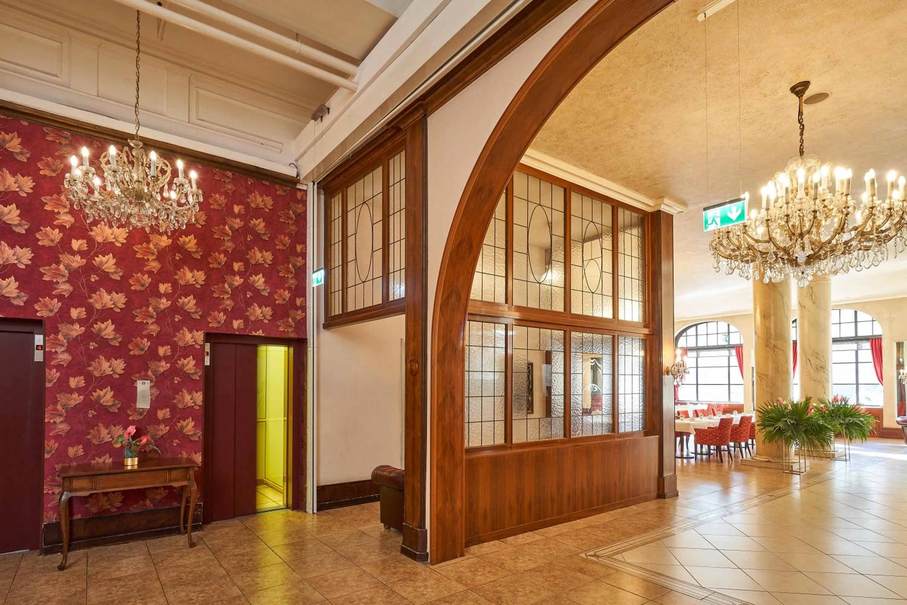 Lobby or reception in Hotel Monopol - Central Station