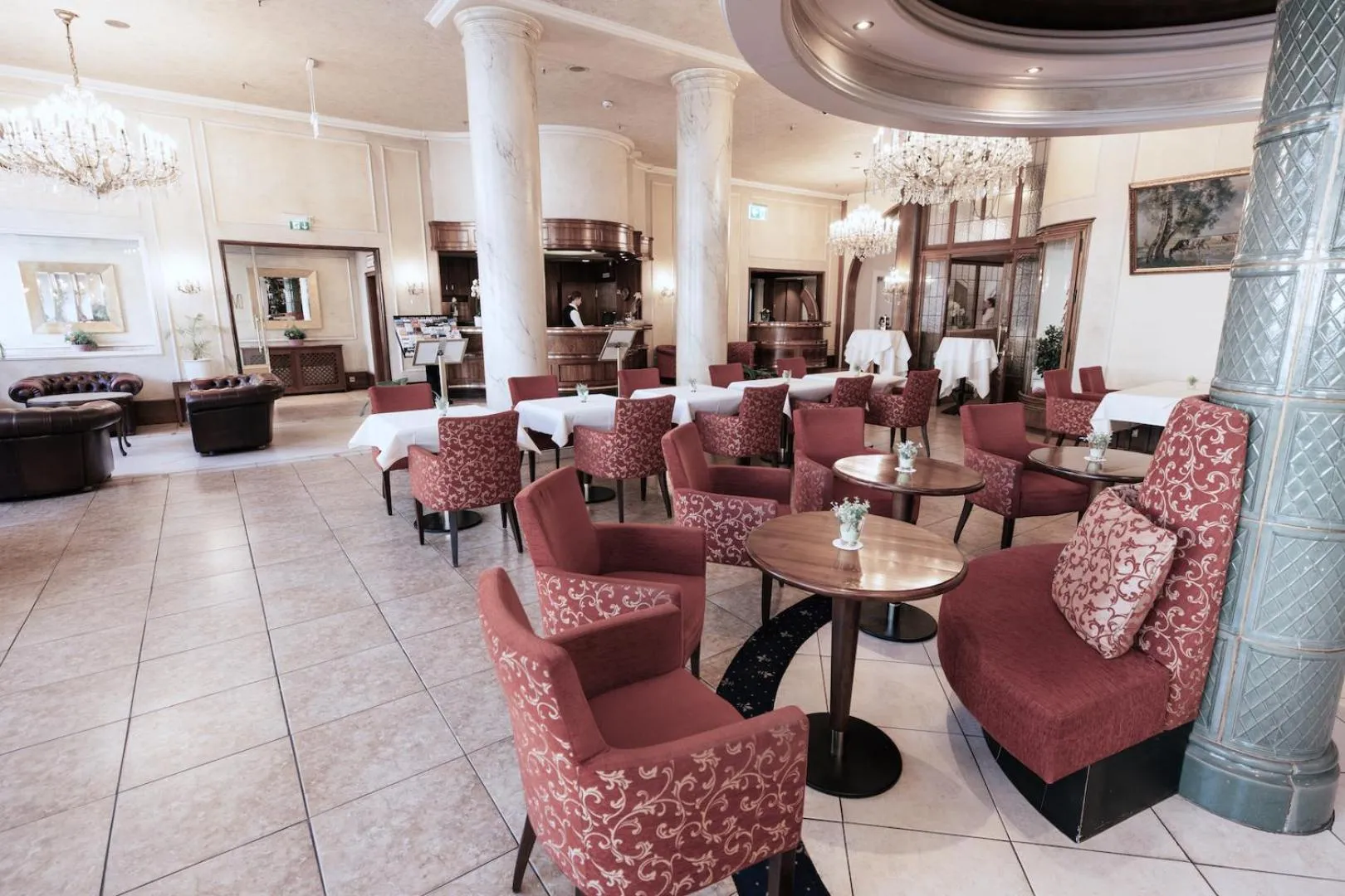 Lobby or reception in Hotel Monopol - Central Station