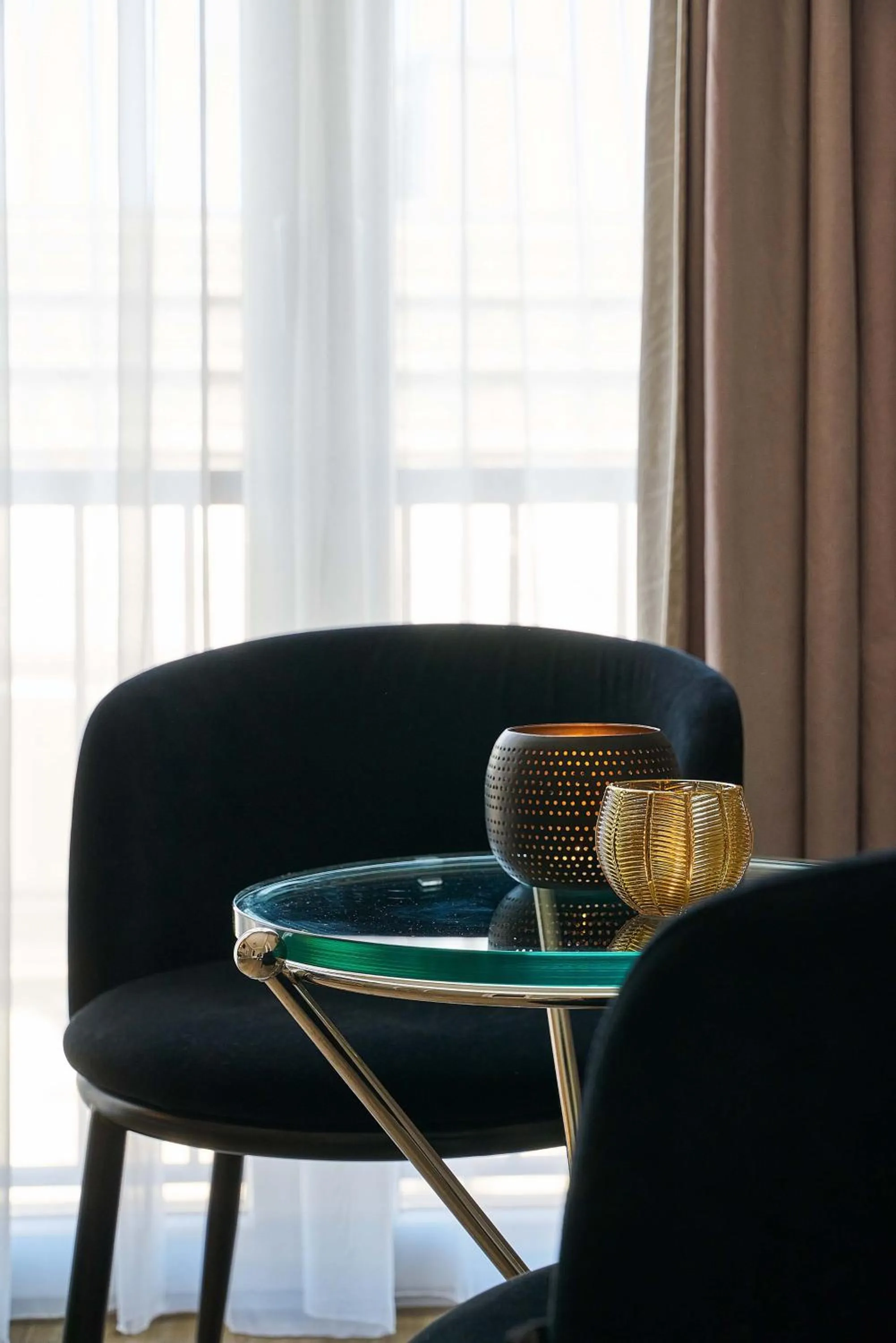 Seating area in Hotel Monopol - Central Station