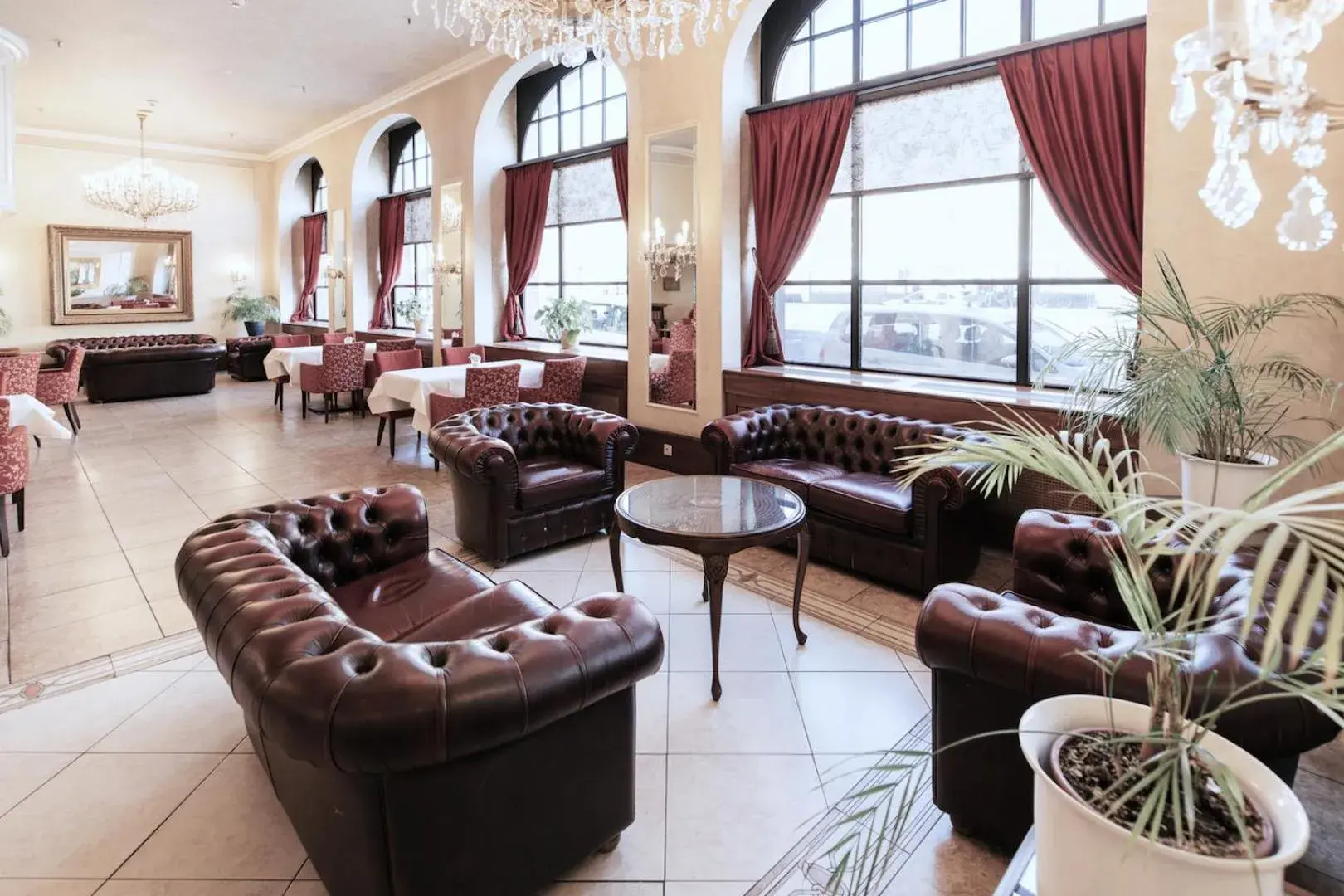 Lobby or reception in Hotel Monopol - Central Station Lobby or reception in Hotel Monopol - Central Station