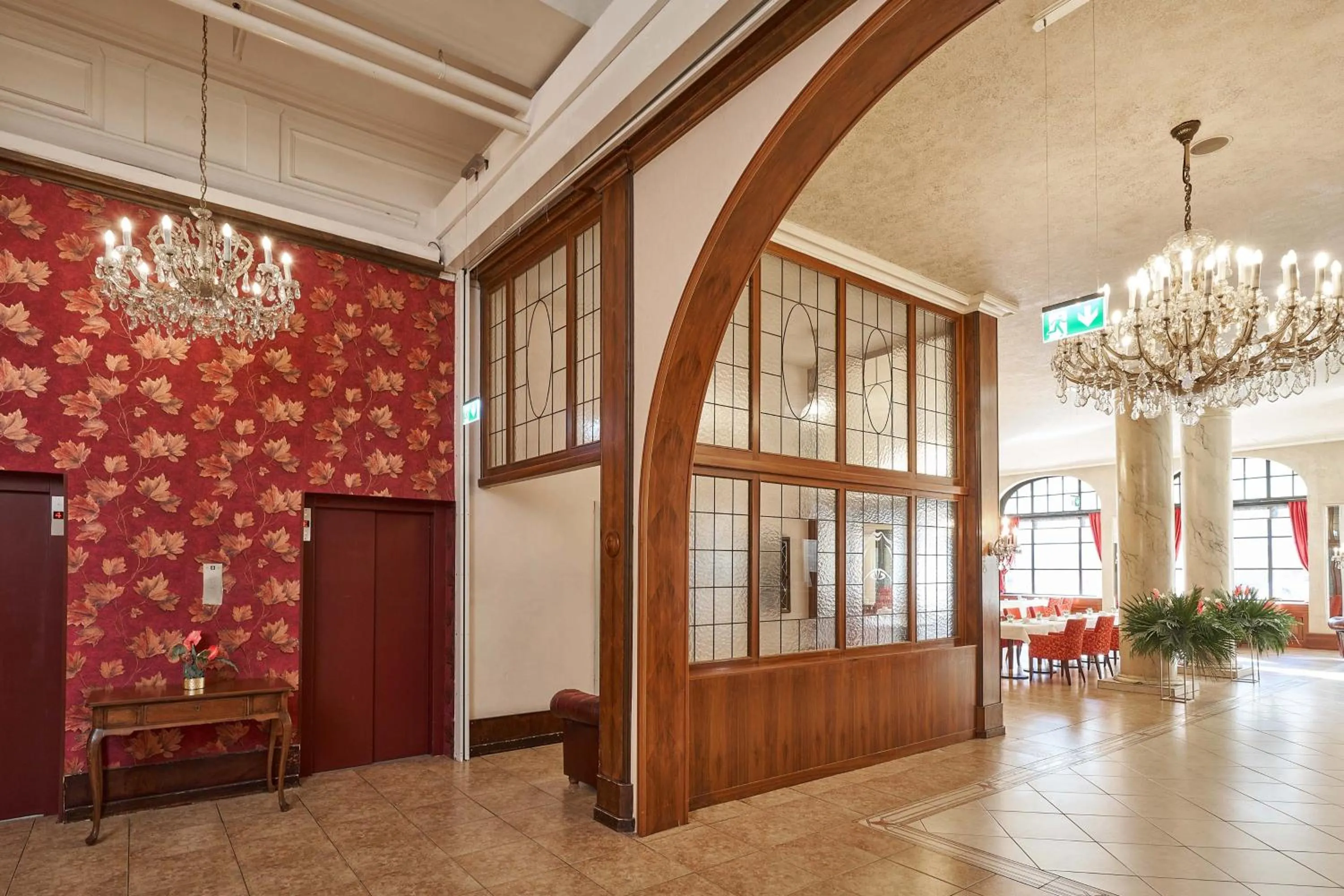 Lobby or reception in Hotel Monopol - Central Station