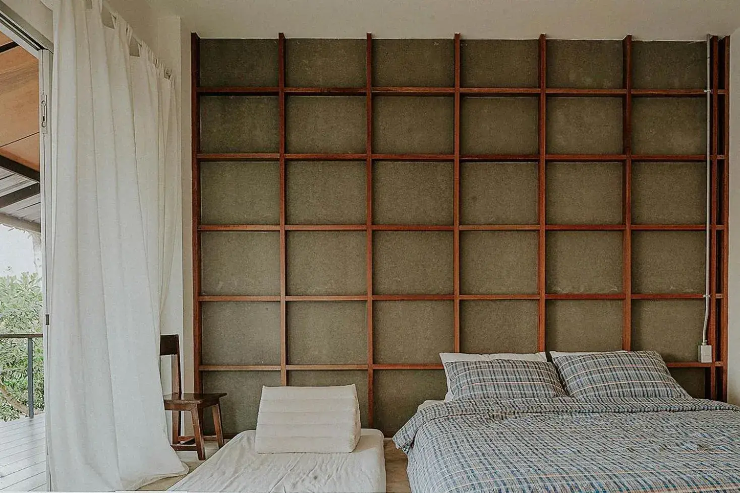 Bed in Baan Lek Villa Bed in Baan Lek Villa