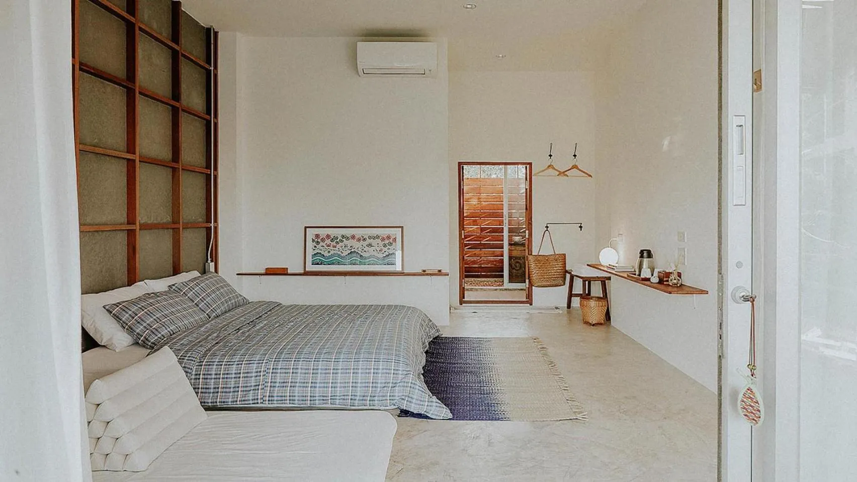 Bed in Baan Lek Villa