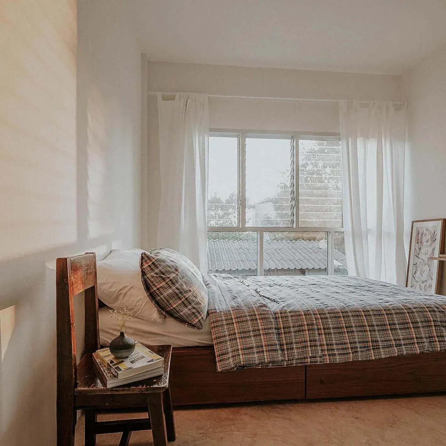 Bed in Baan Lek Villa Bed in Baan Lek Villa