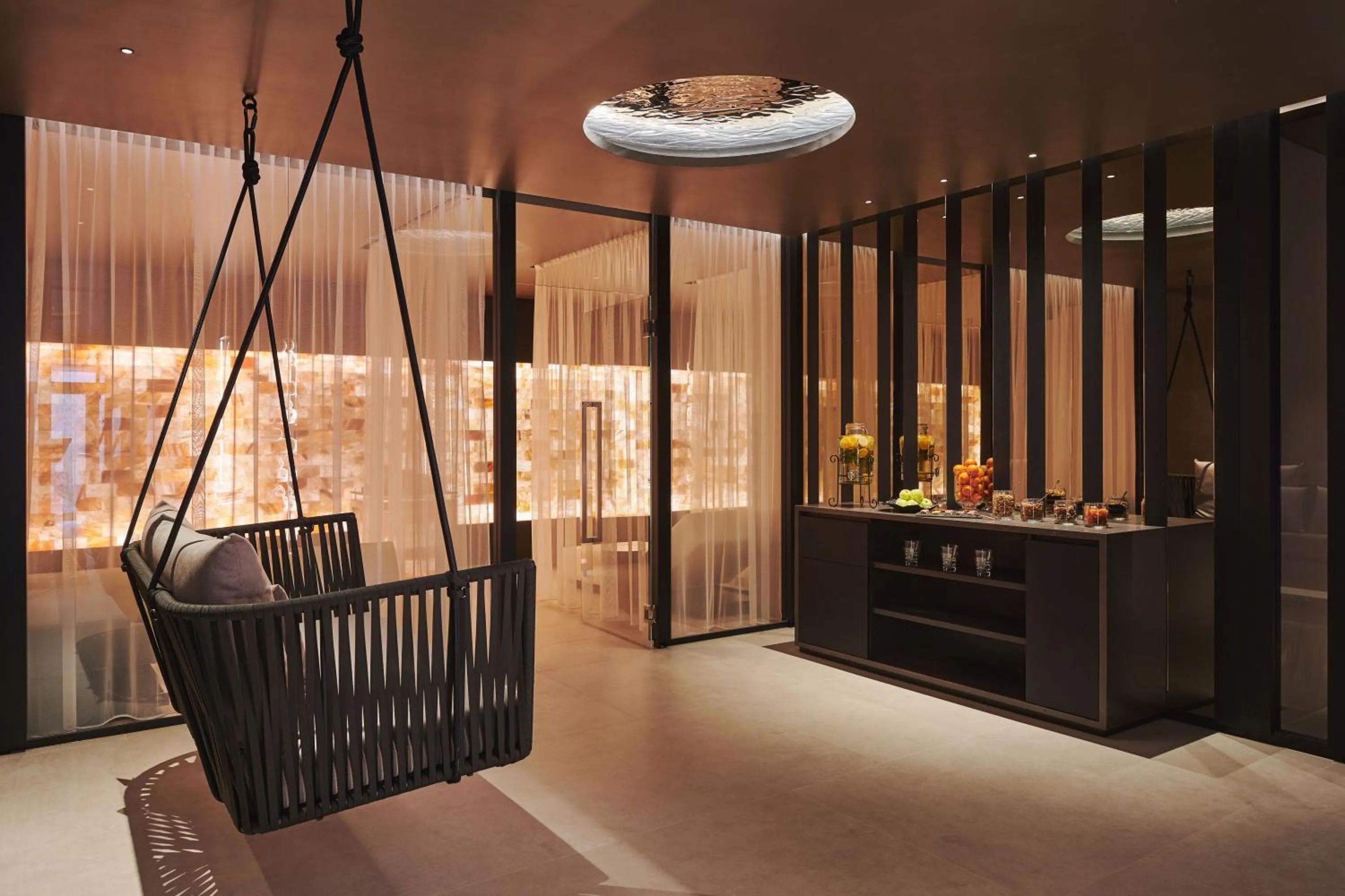 Spa and wellness centre/facilities in SCHLOSS Zermatt - CBD & Adaptogenic Spa and Sport Hotel