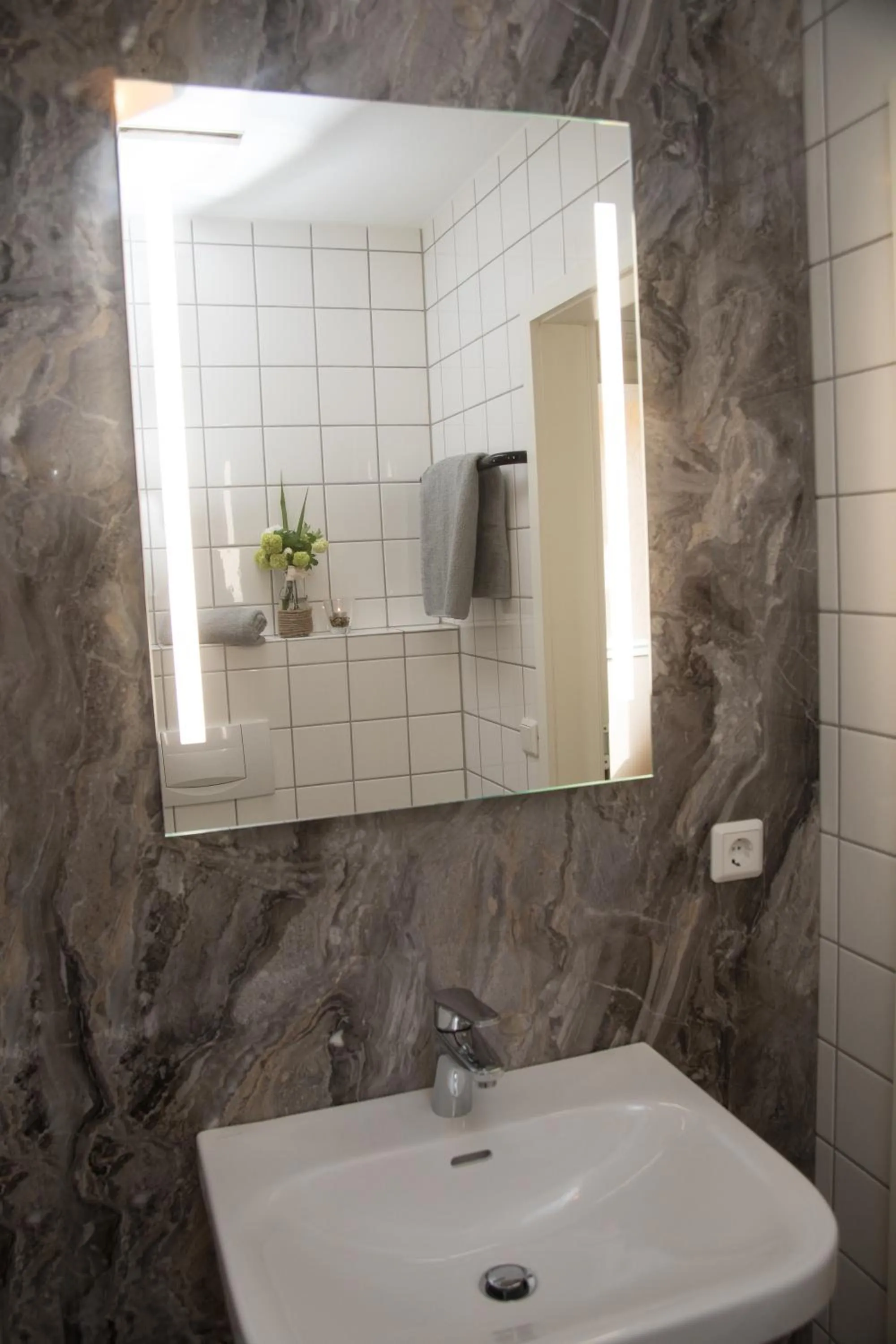 Bathroom in Landgasthof-Hotel Zur Linde