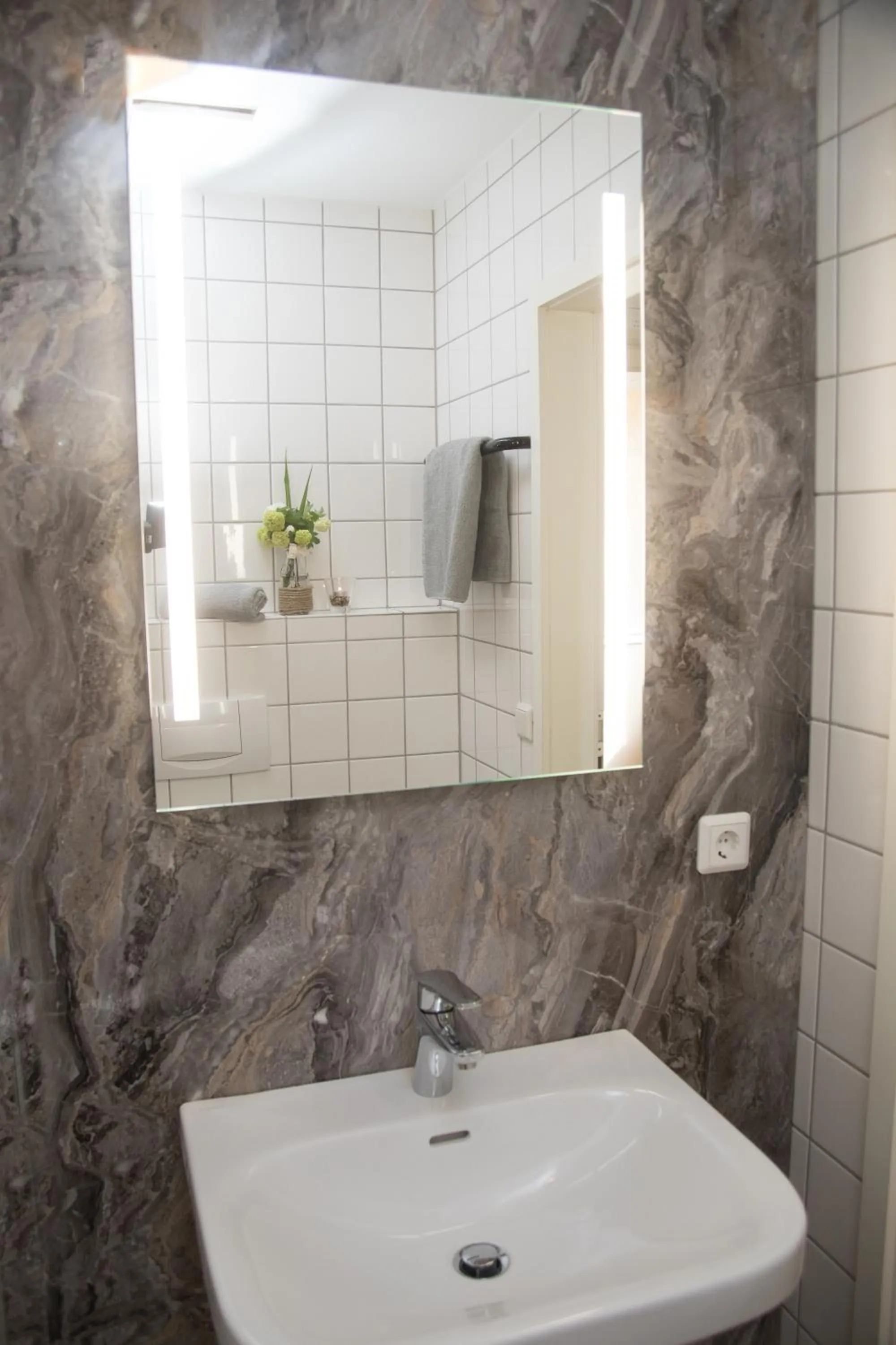 Bathroom in Landgasthof-Hotel Zur Linde