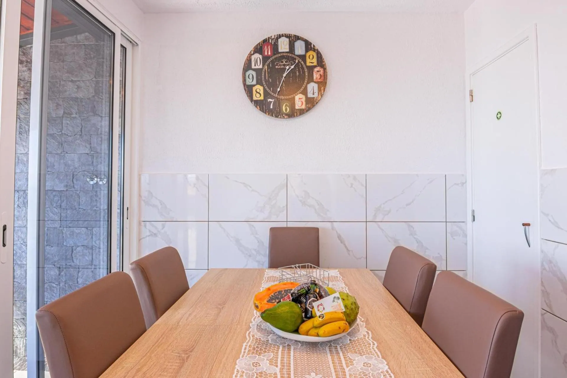 Dining area in Flowers Island house 2