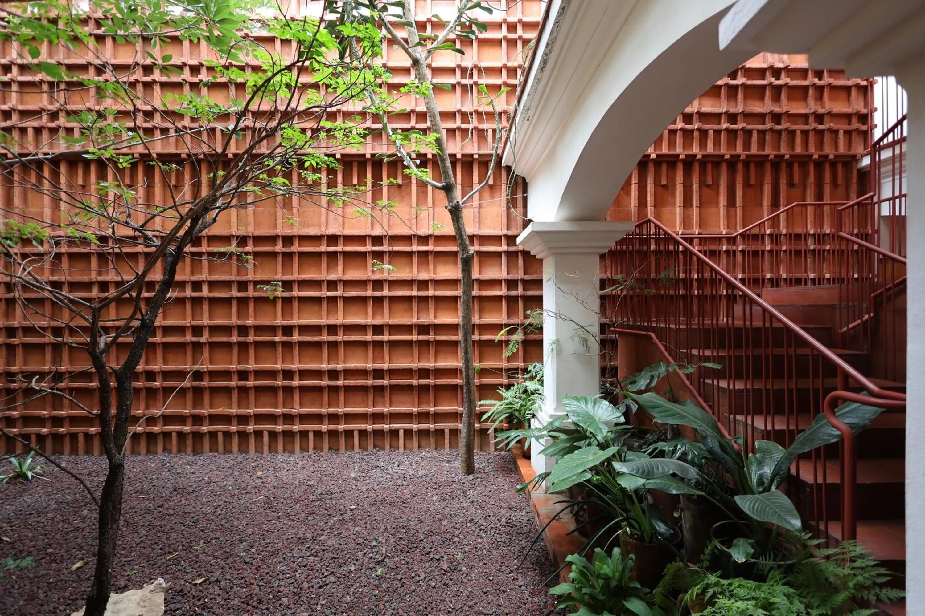 Patio in Hotel Ayook