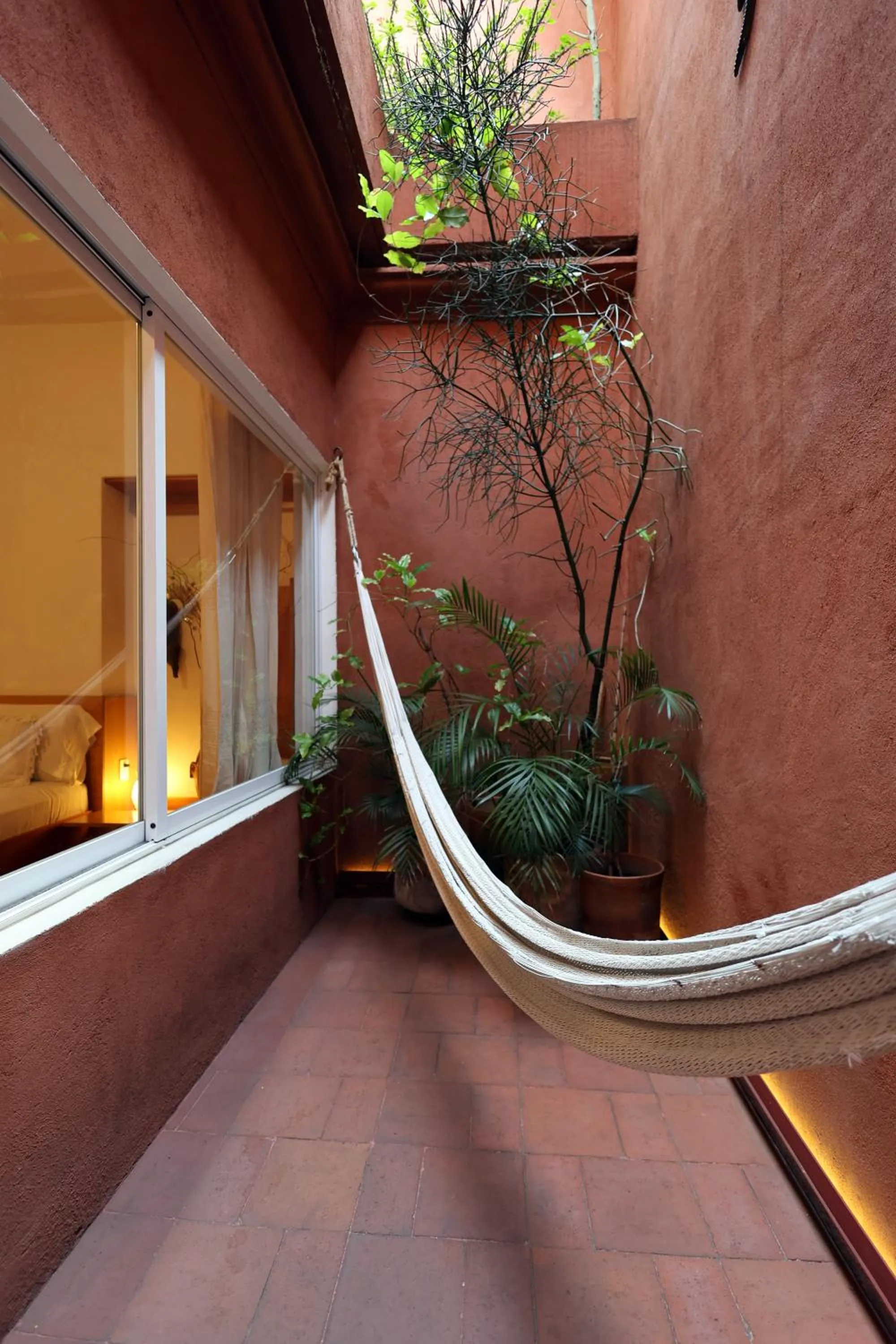 Patio in Hotel Ayook