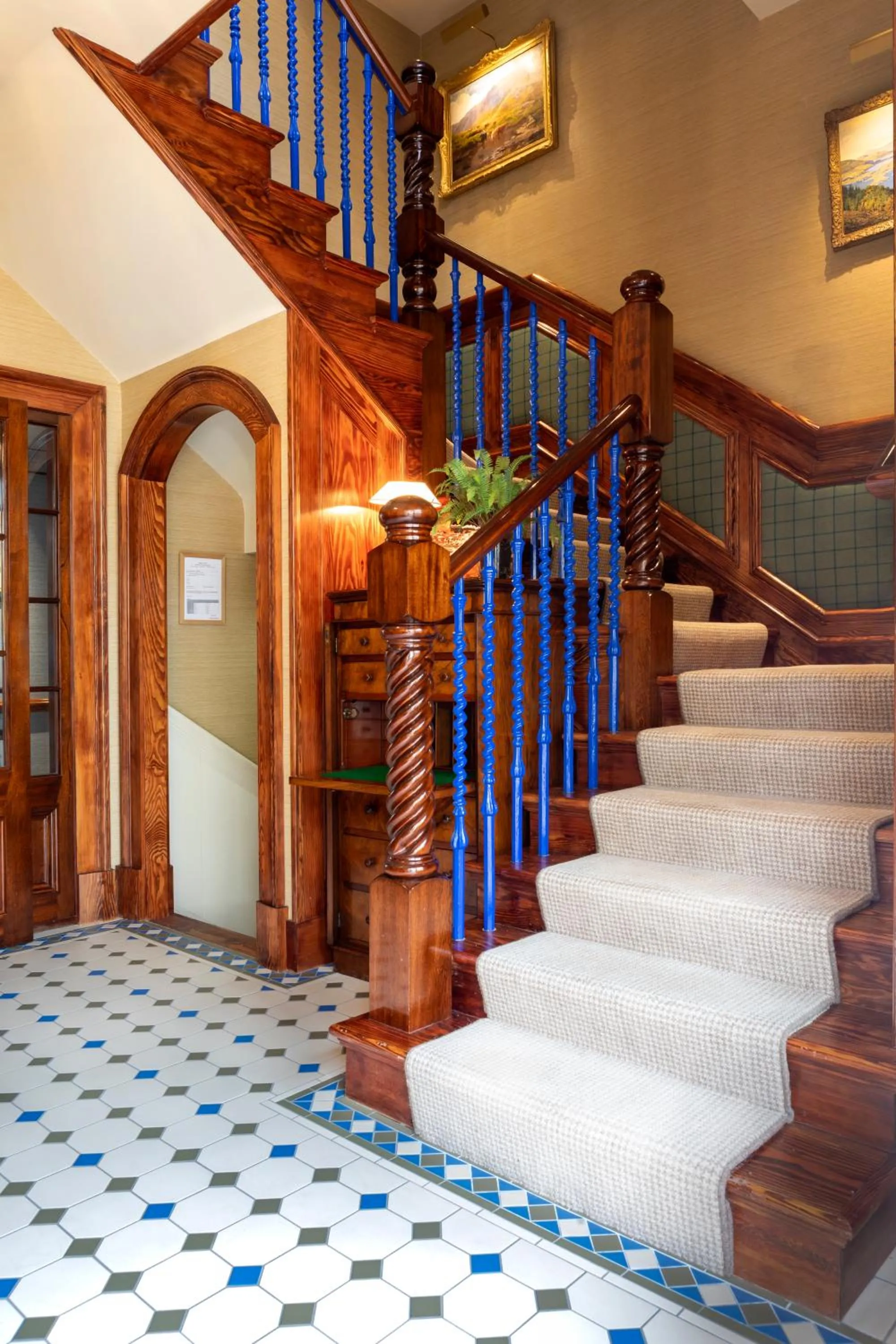 Facade/entrance in Links House at Royal Dornoch