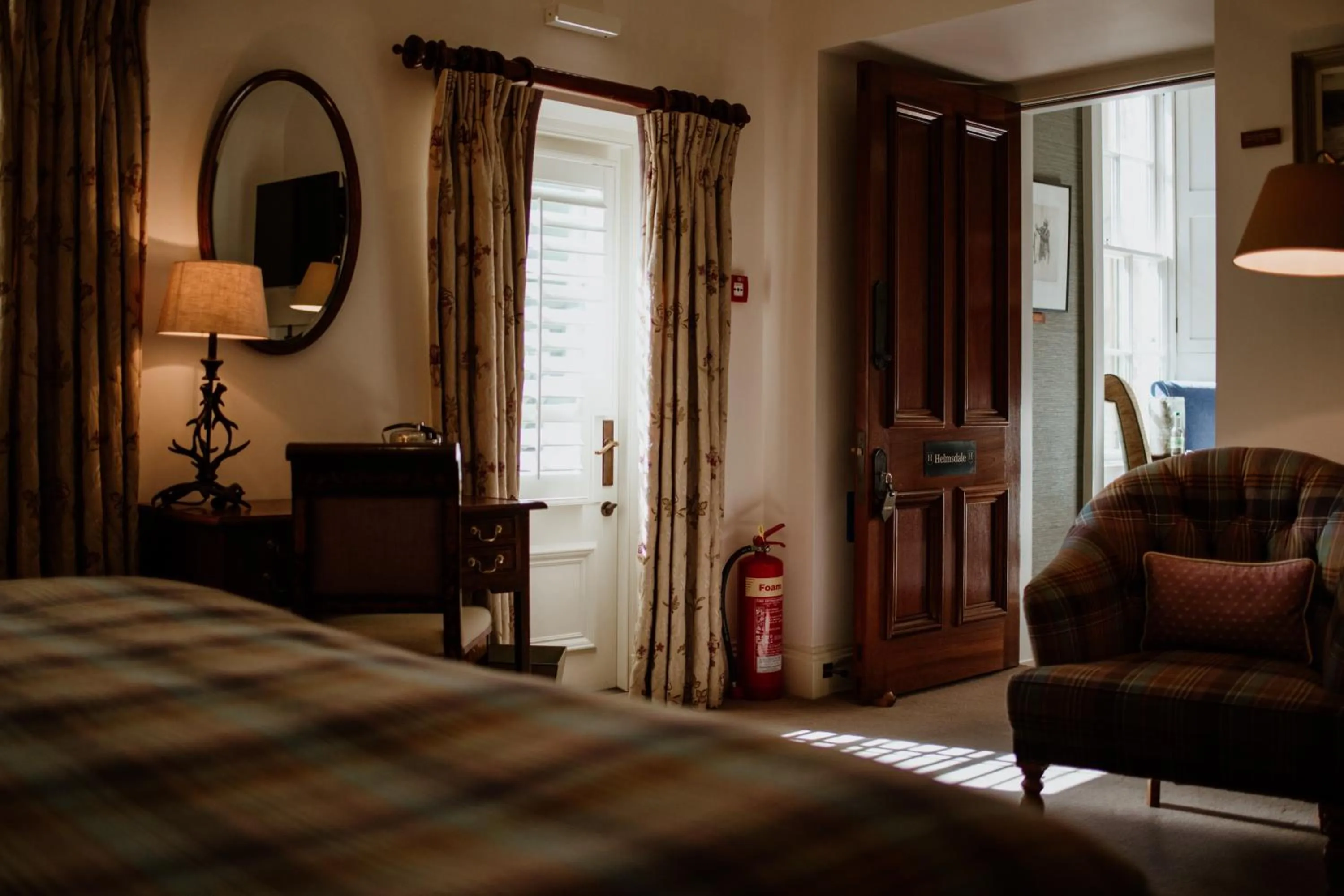 Bedroom, Bed in Links House at Royal Dornoch