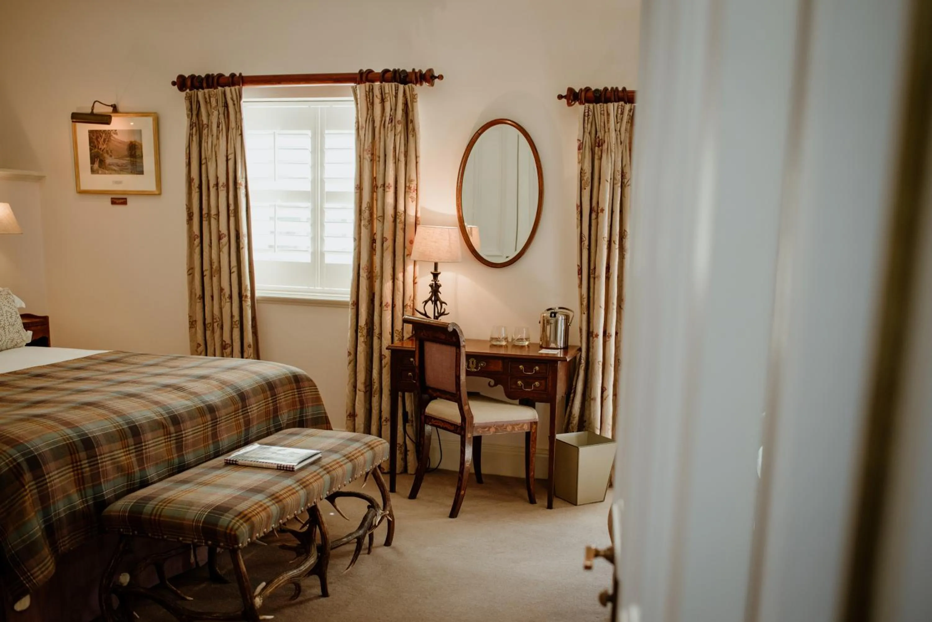 Bedroom, Bed in Links House at Royal Dornoch