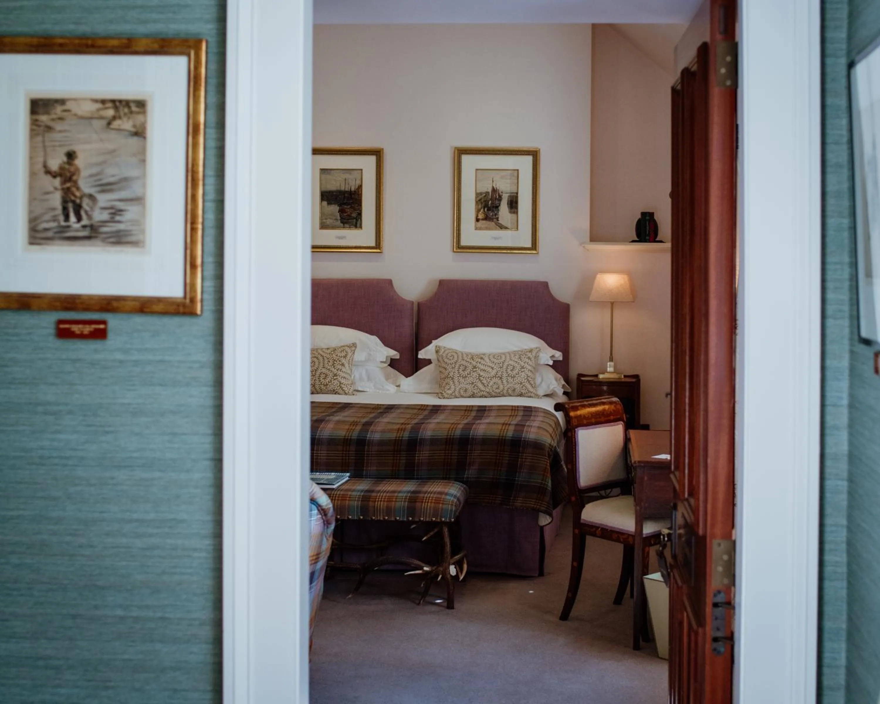 Bedroom, Bed in Links House at Royal Dornoch
