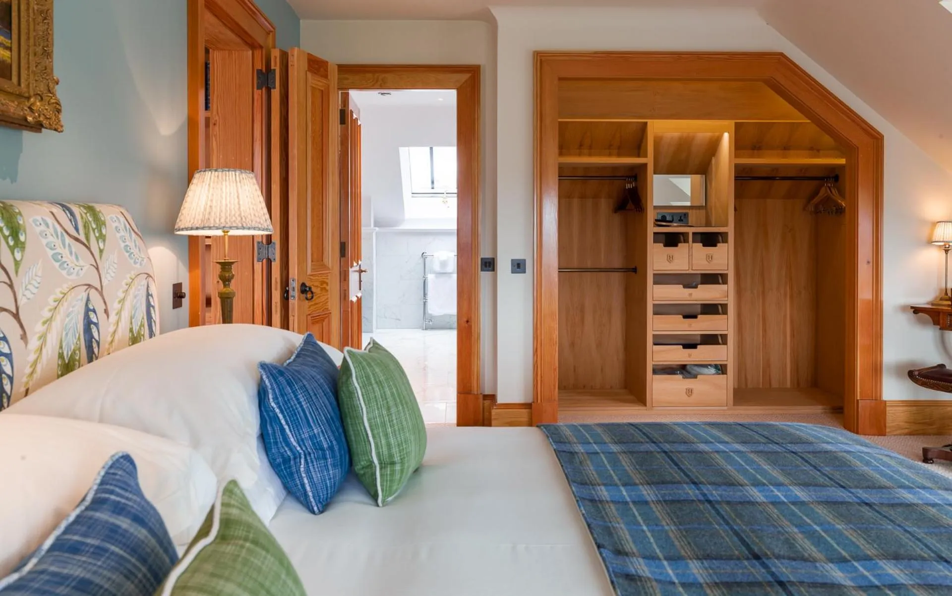 Bedroom, Bed in Links House at Royal Dornoch