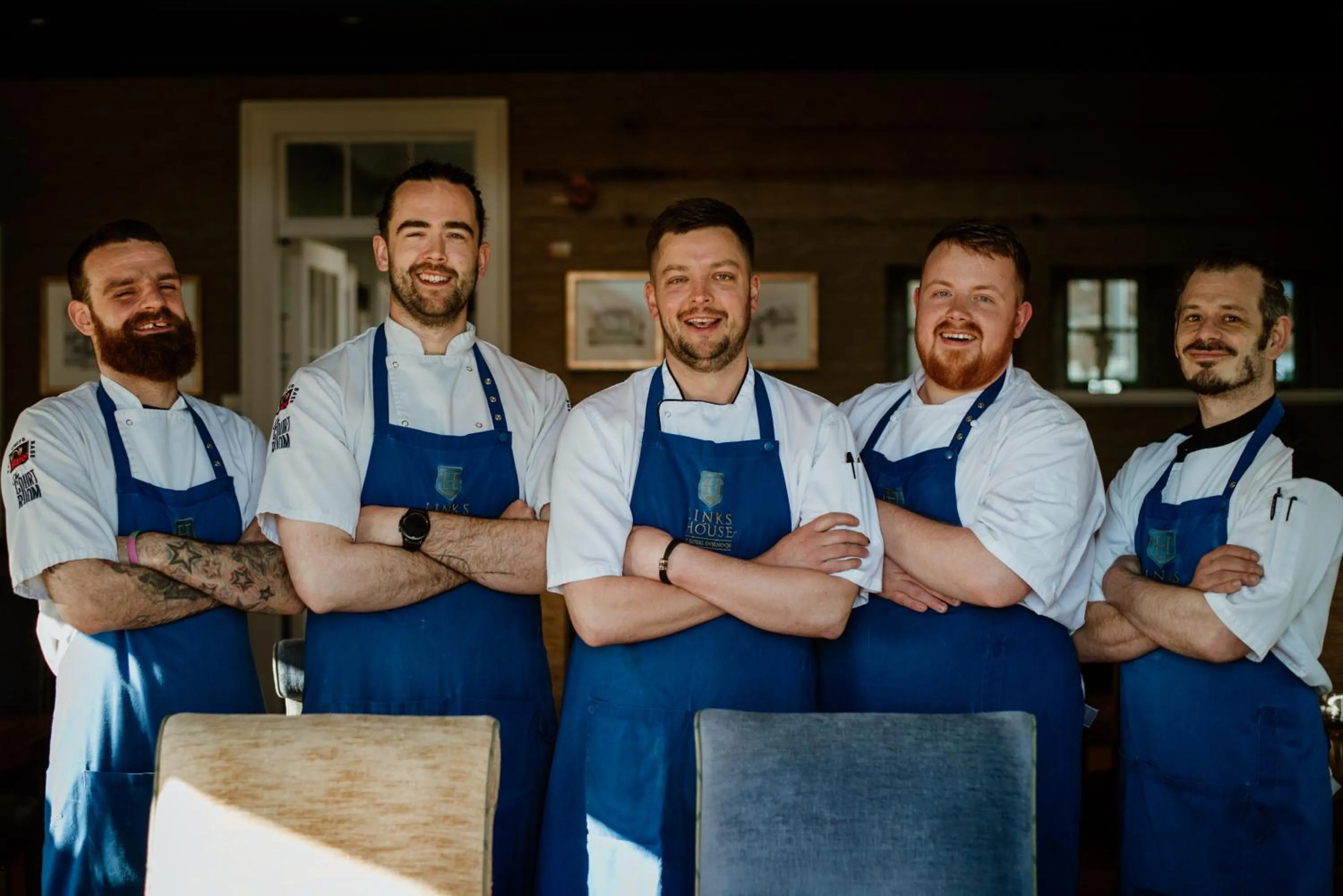 Staff in Links House at Royal Dornoch