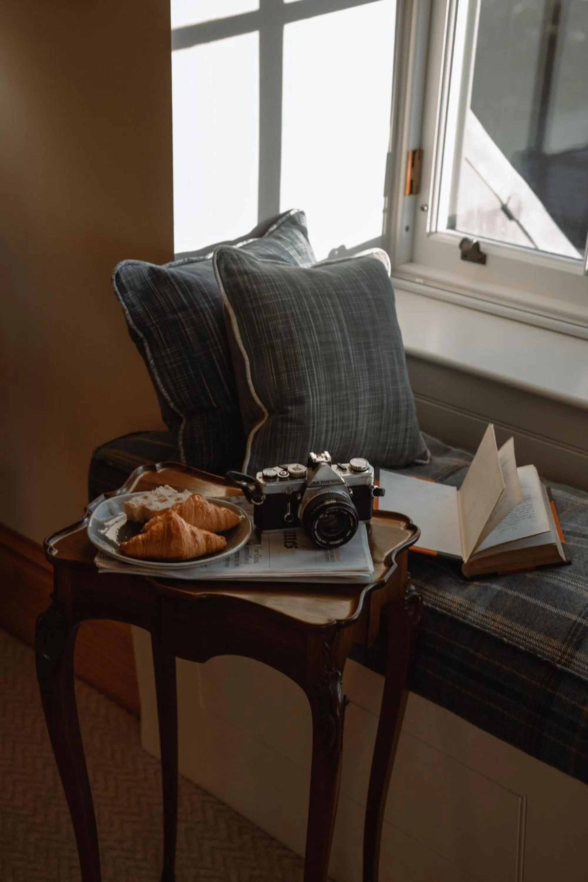 Seating area in Links House at Royal Dornoch