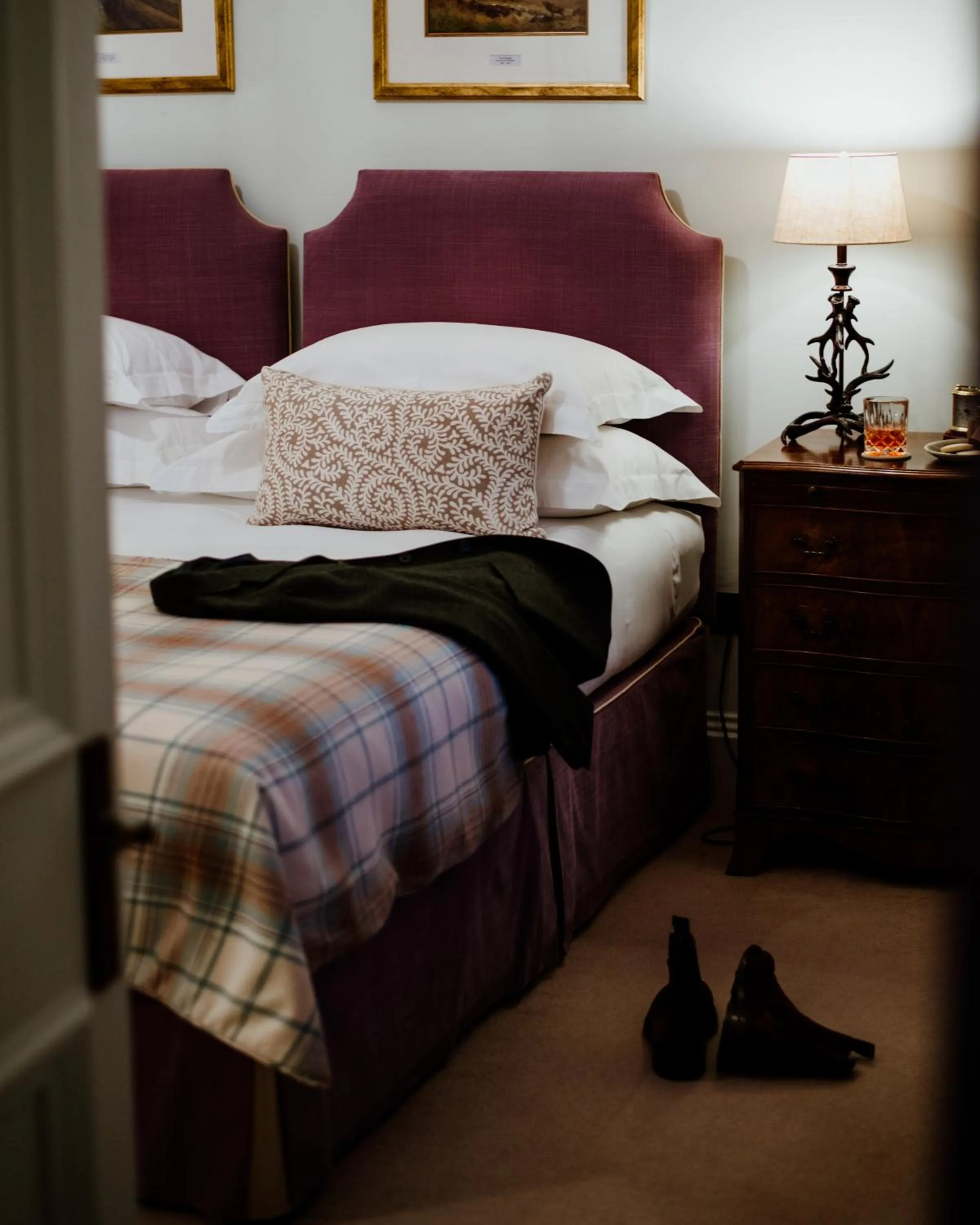 Bed in Links House at Royal Dornoch