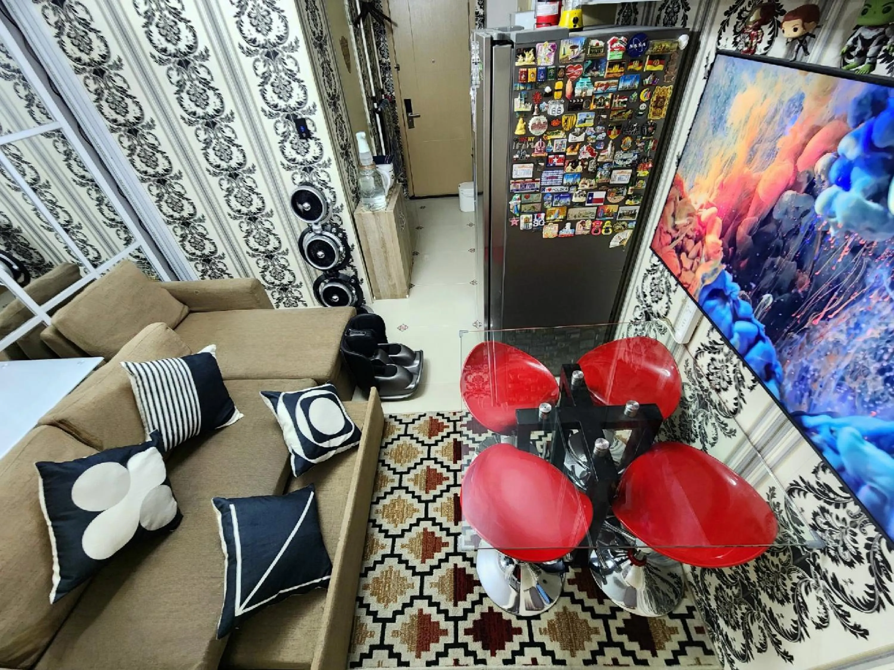 High-Tech Studio at Grass Residences -2 persons only, Quezon City