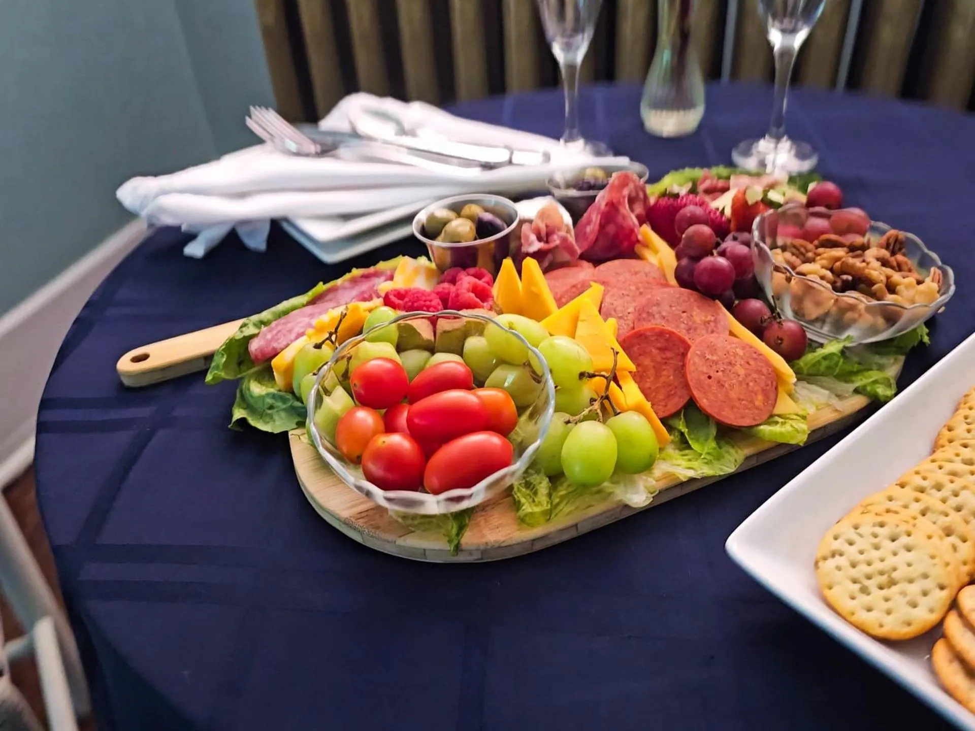 Food in Hilltop Manor B&B