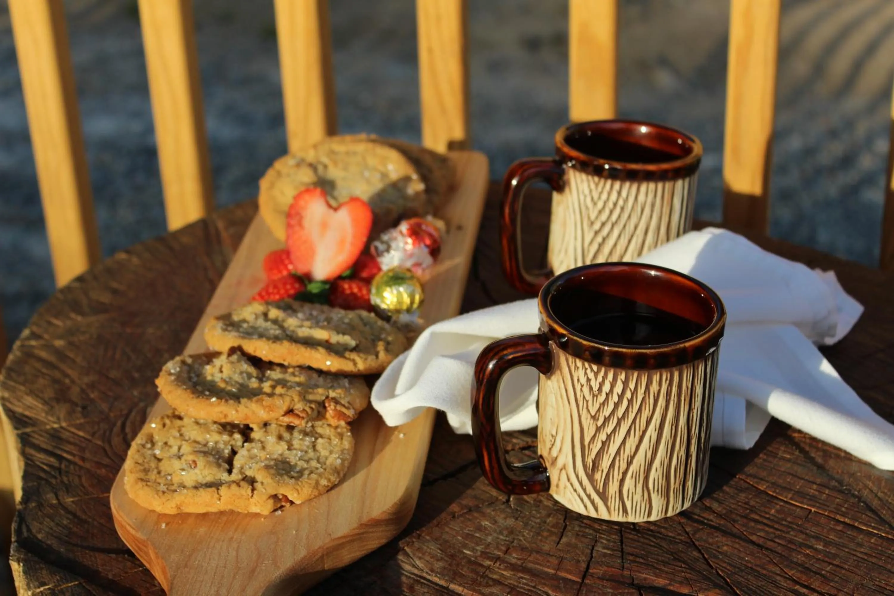 Food in Hilltop Manor B&B