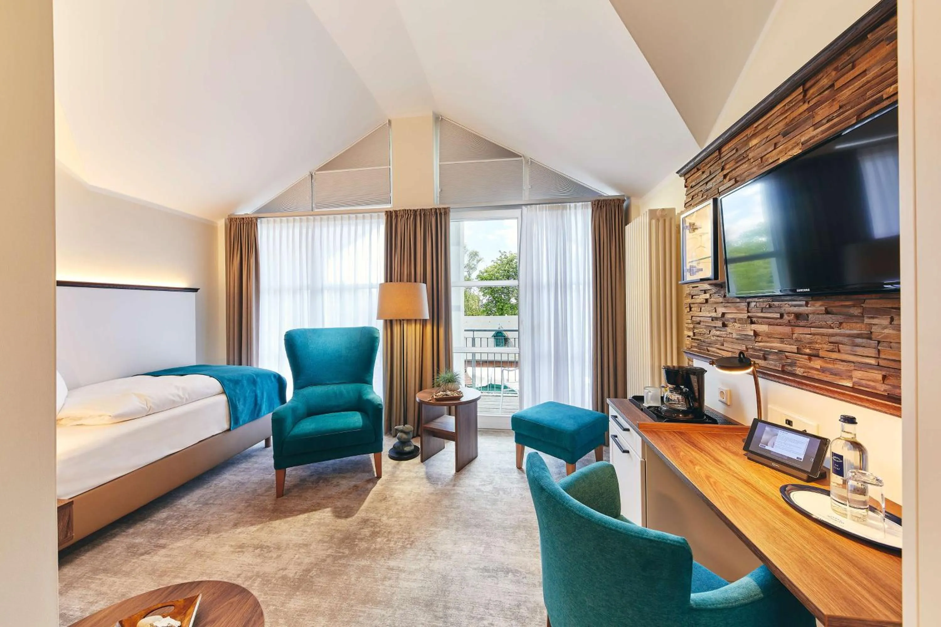 Bedroom in Dorint Strandresort & Spa Ostseebad Wustrow