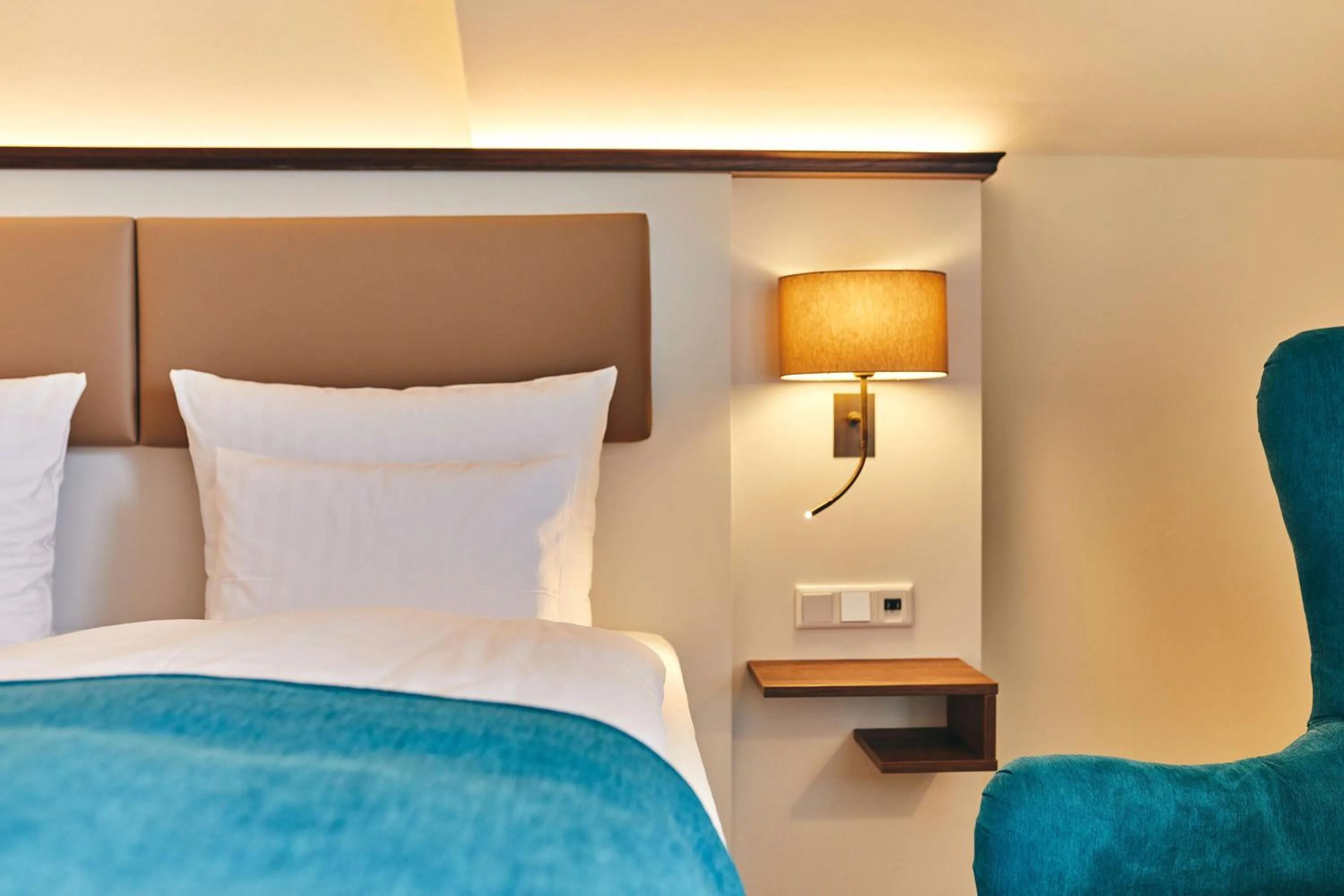 Bedroom, Bed in Dorint Strandresort & Spa Ostseebad Wustrow