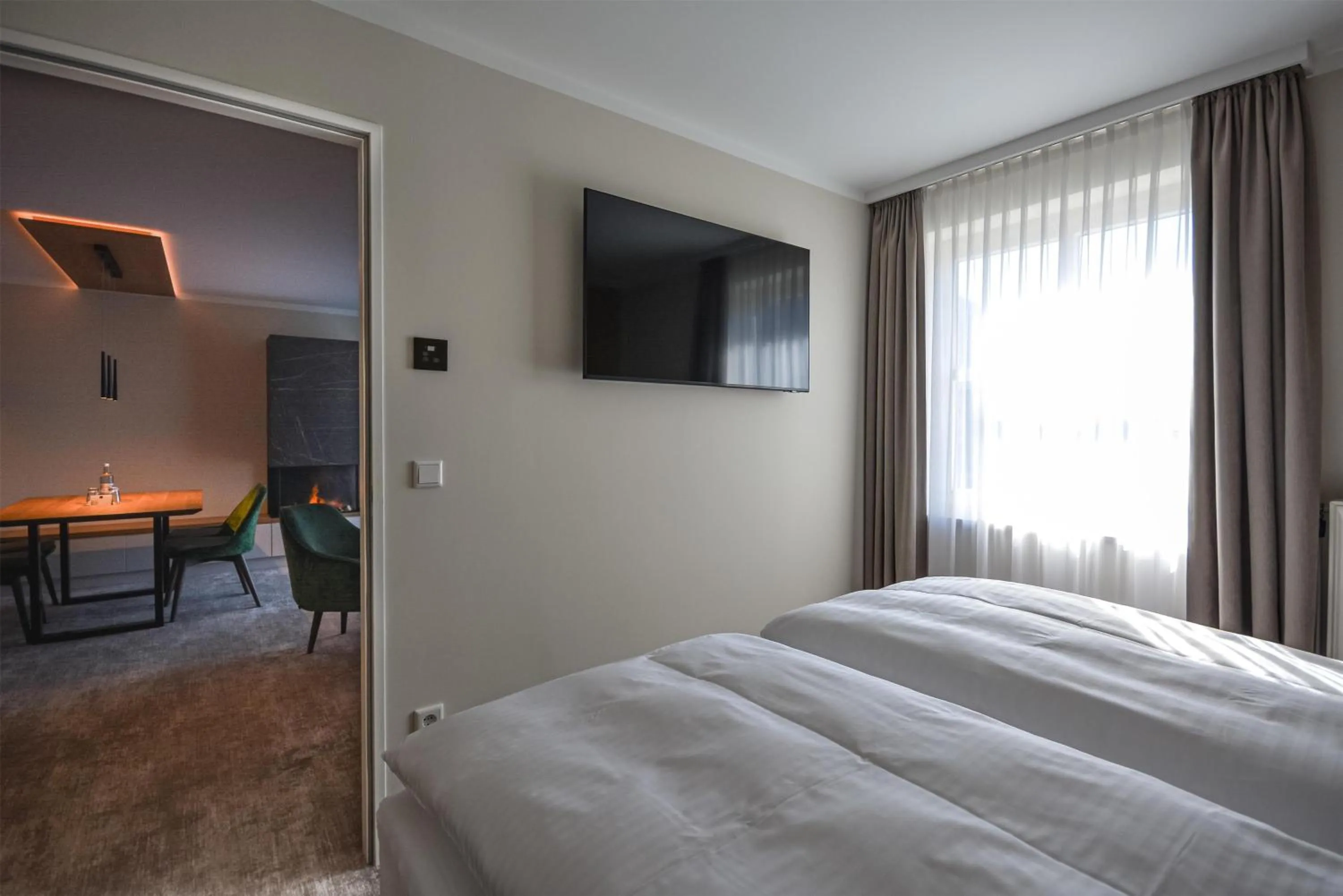 Bedroom, Bed in Dorint Strandresort & Spa Ostseebad Wustrow