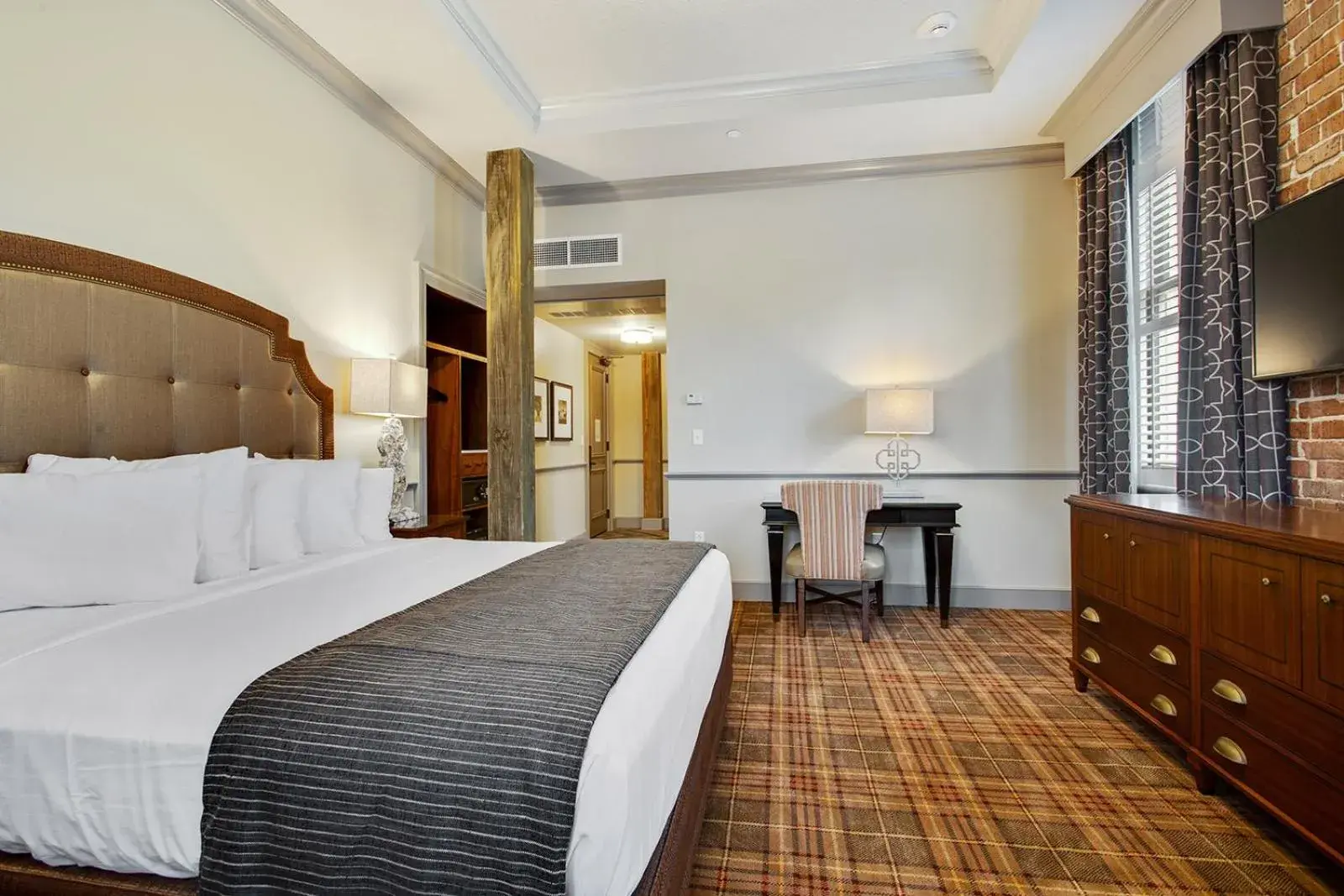 Bedroom, Bed in The Brakeman Hotel Bedroom, Bed in The Brakeman Hotel