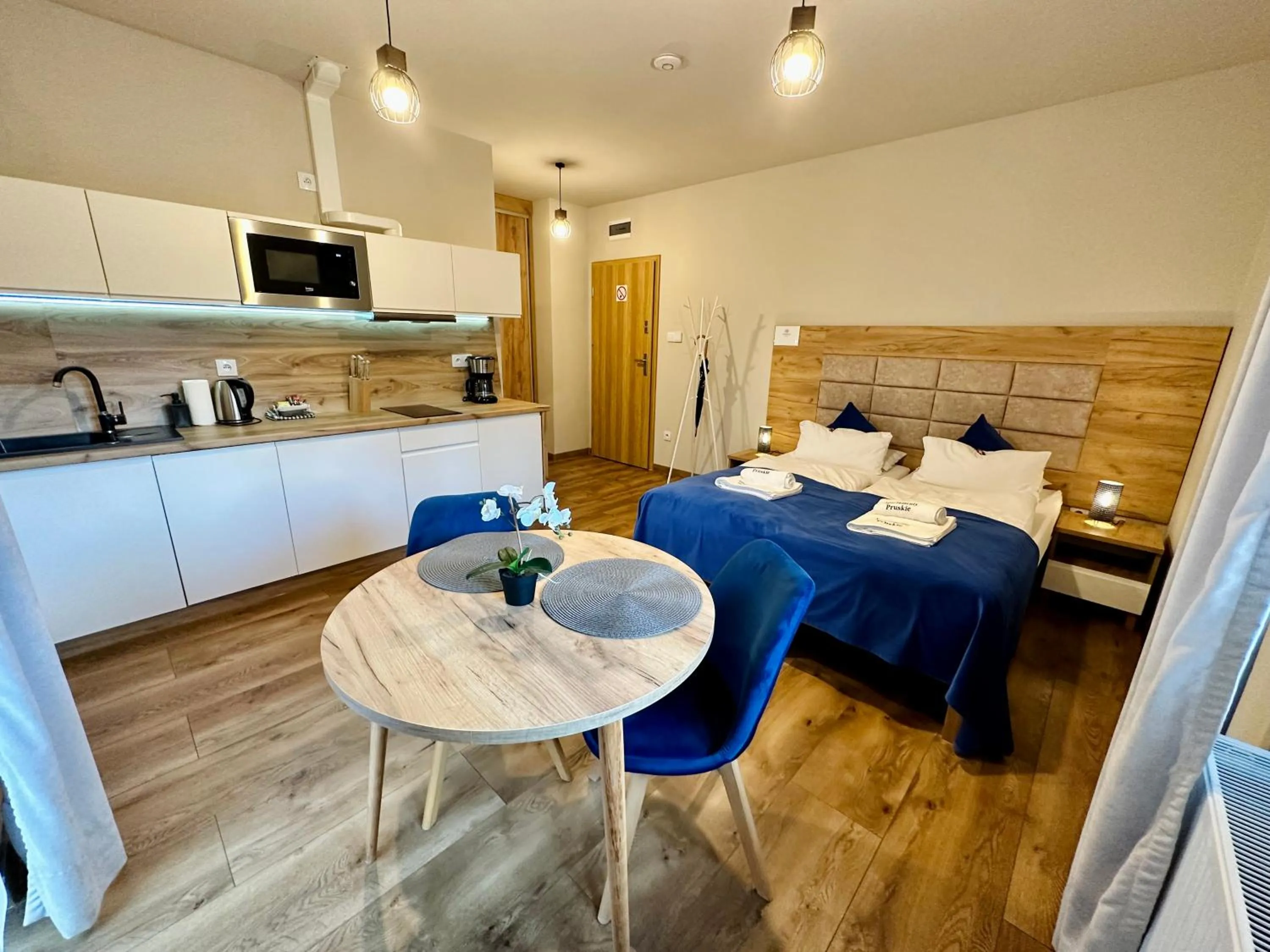 View (from property/room), Bed in Apartamenty Pruskie