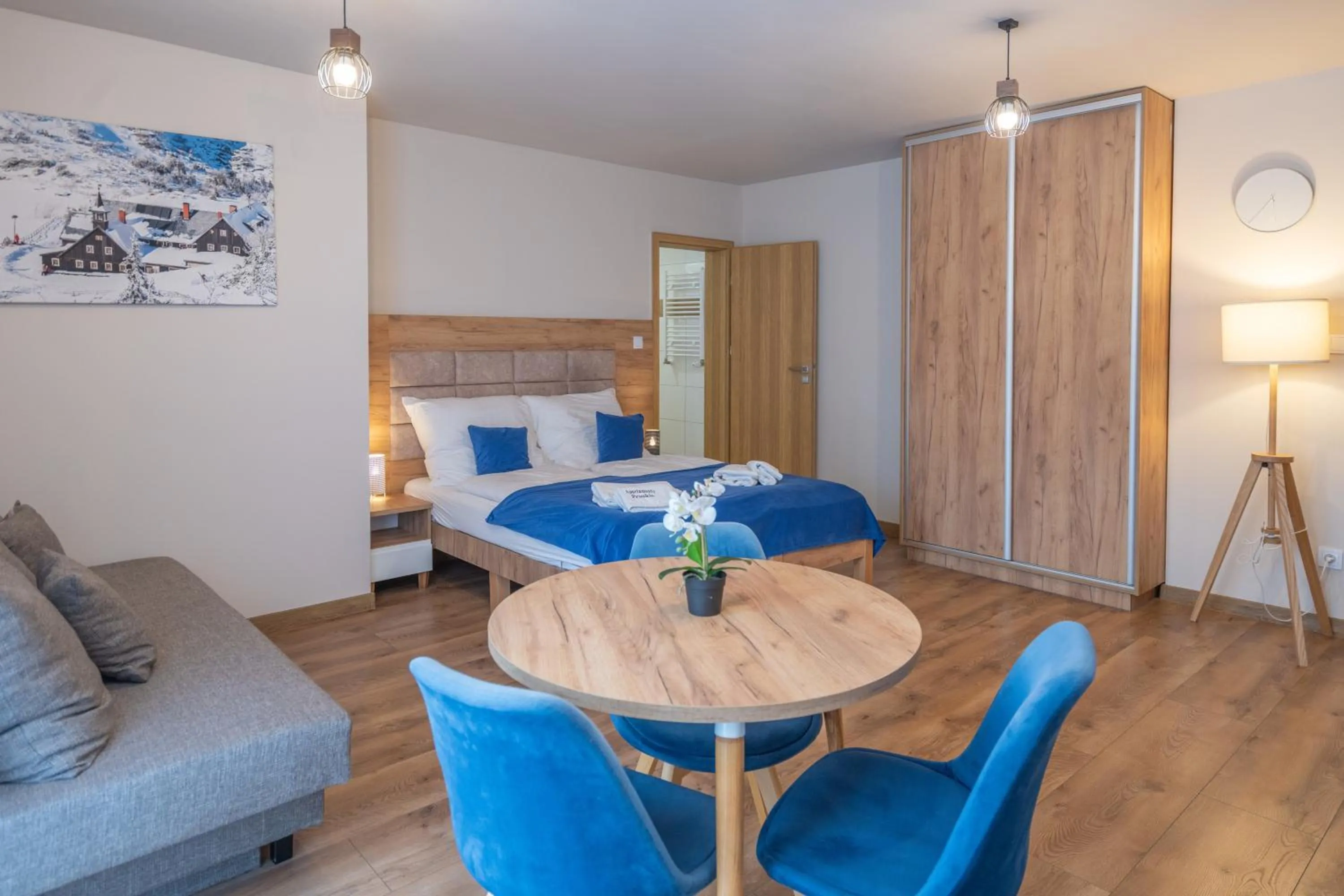 Bed in Apartamenty Pruskie