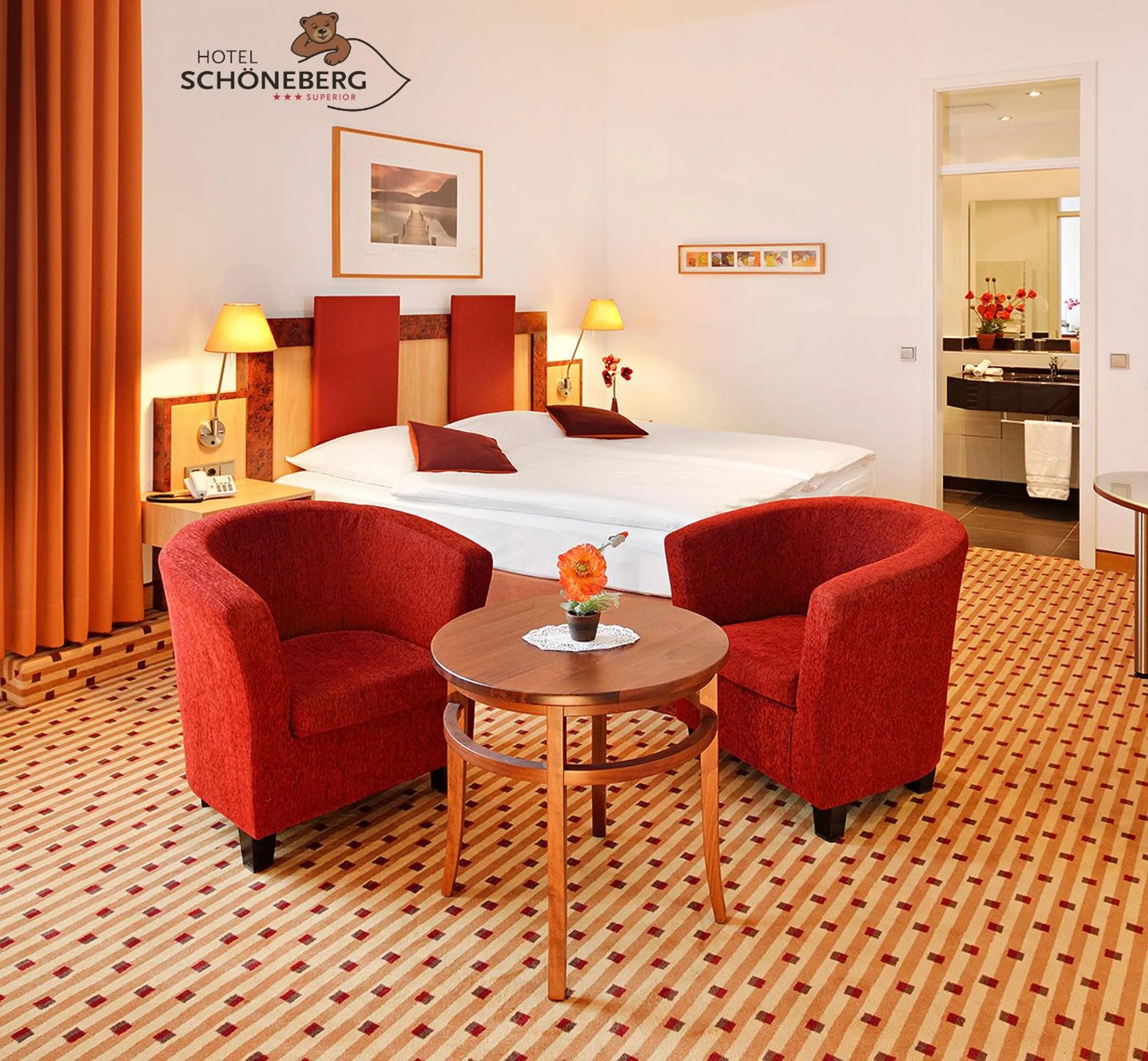 Photo of the whole room, Bed in Hotel Schöneberg