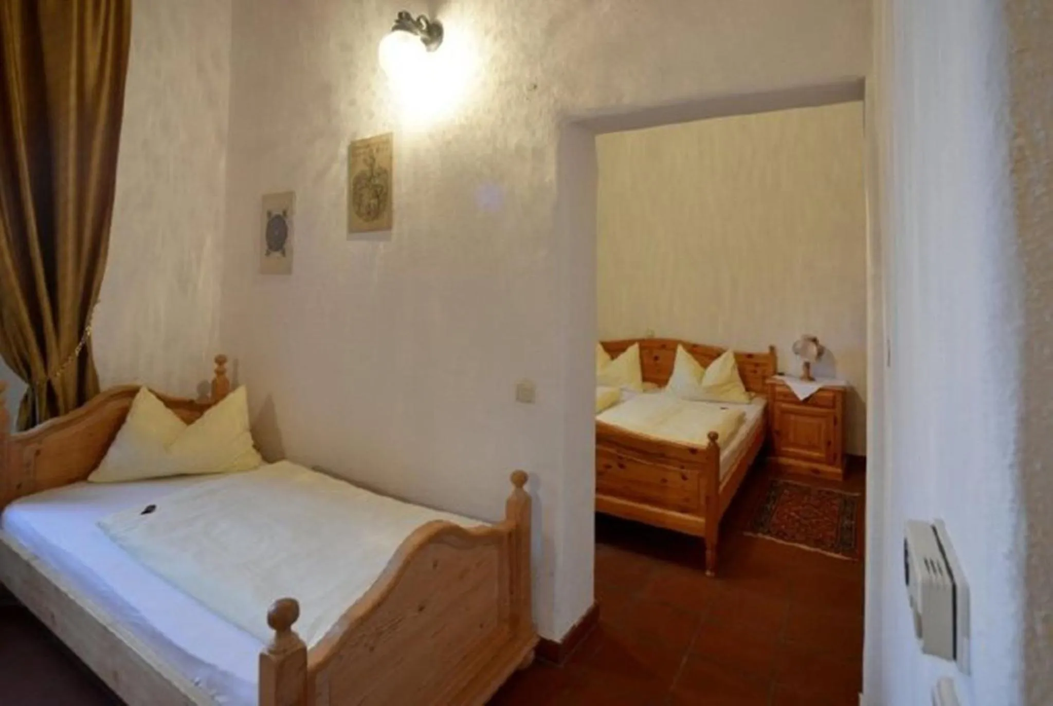 Photo of the whole room, Bed in Schloss Wiesenthau