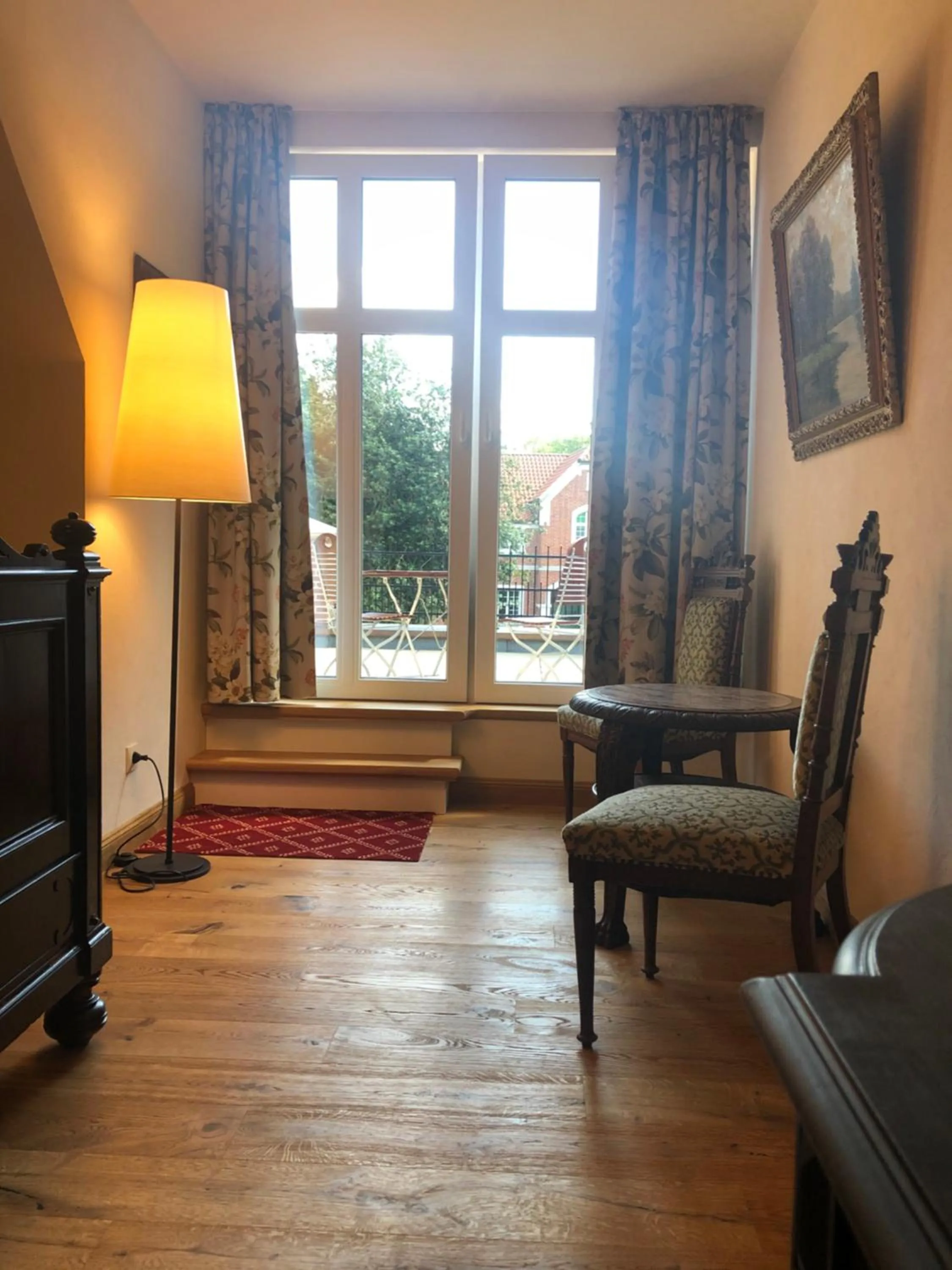 Seating area in Hotel Anno 1848