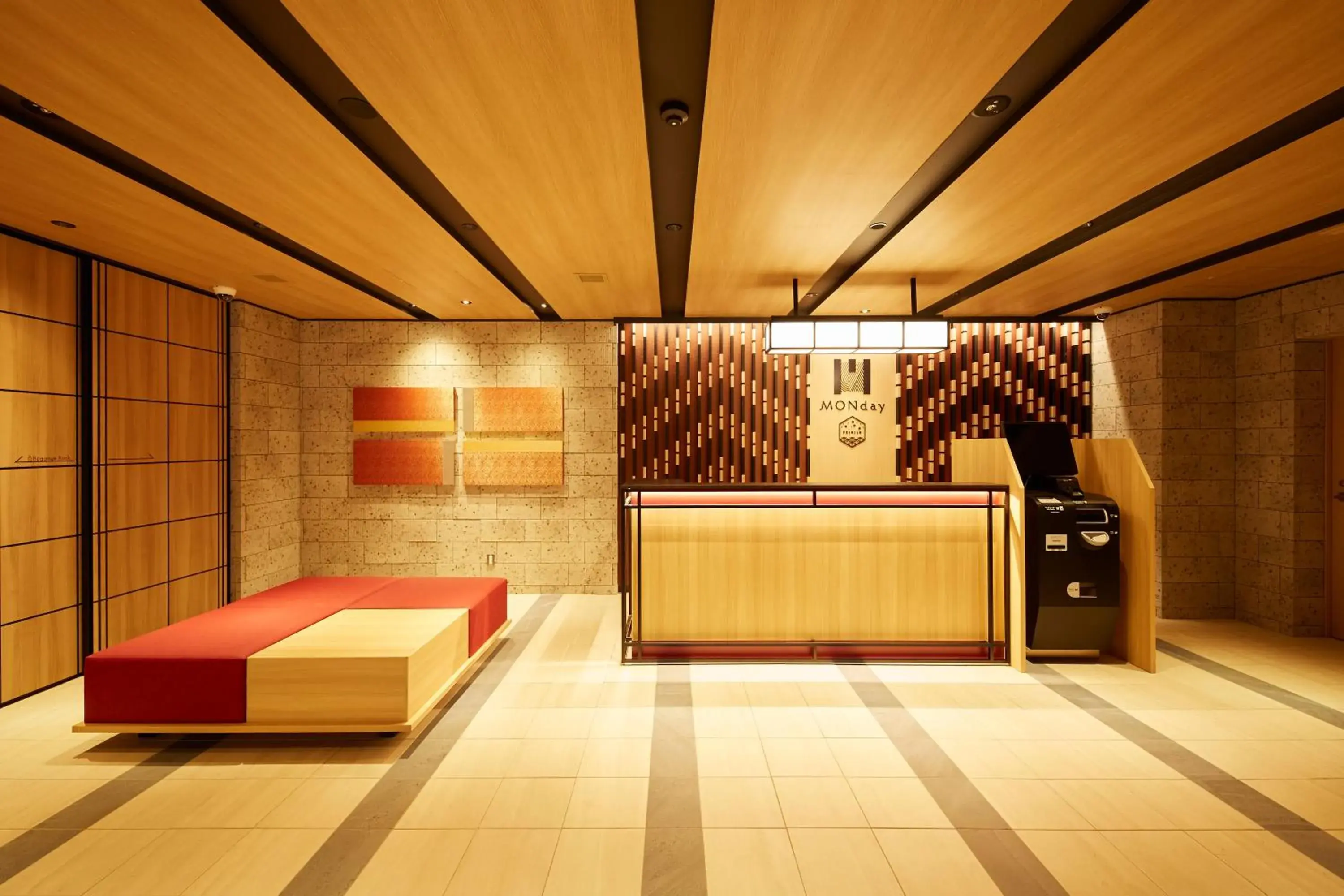 Lobby or reception in MONday Apart Premium 日本橋 Lobby or reception in MONday Apart Premium 日本橋