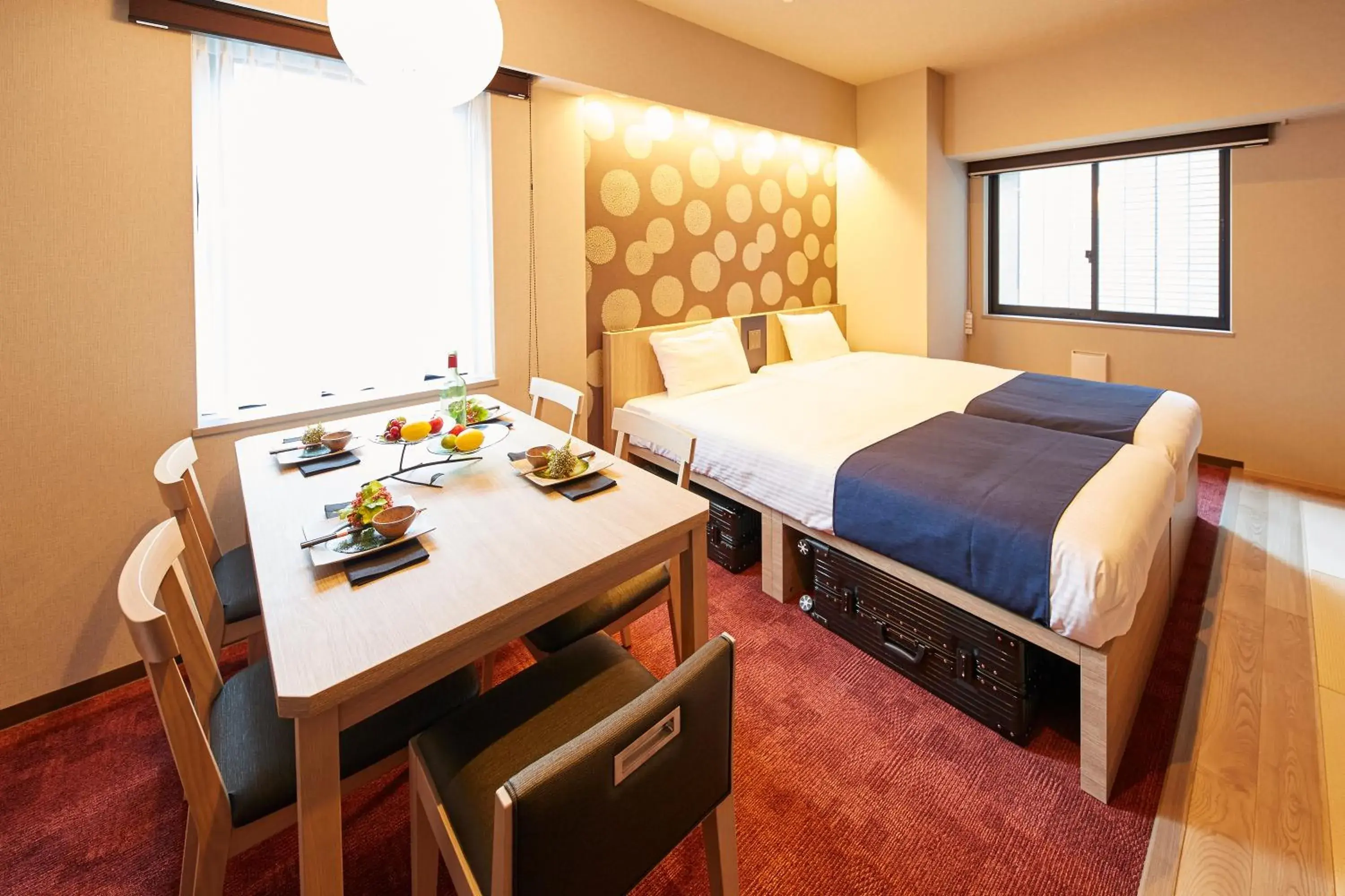 Photo of the whole room, Bed in MONday Apart Premium 日本橋 Photo of the whole room, Bed in MONday Apart Premium 日本橋