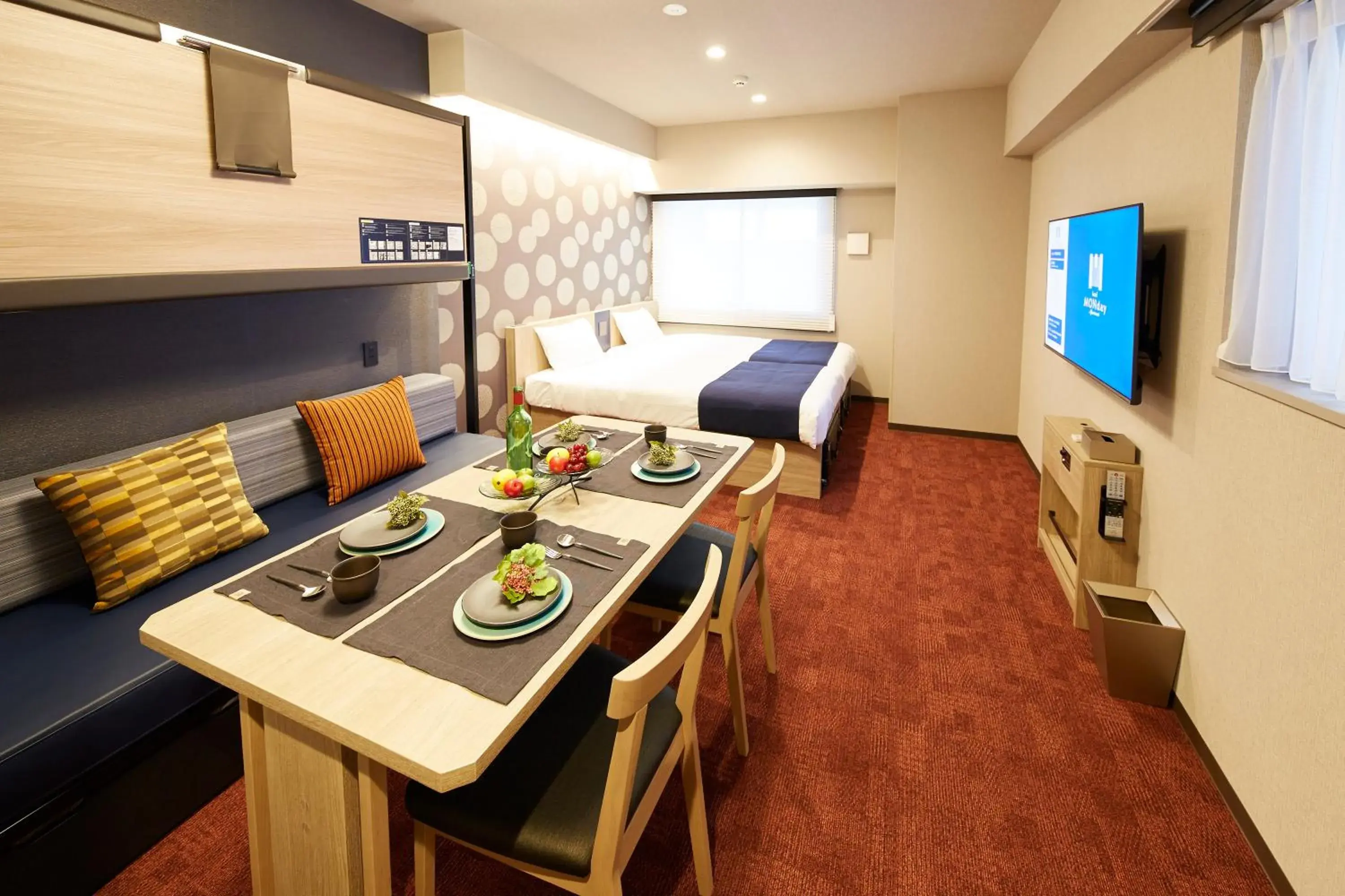 Photo of the whole room in MONday Apart Premium 日本橋 Photo of the whole room in MONday Apart Premium 日本橋